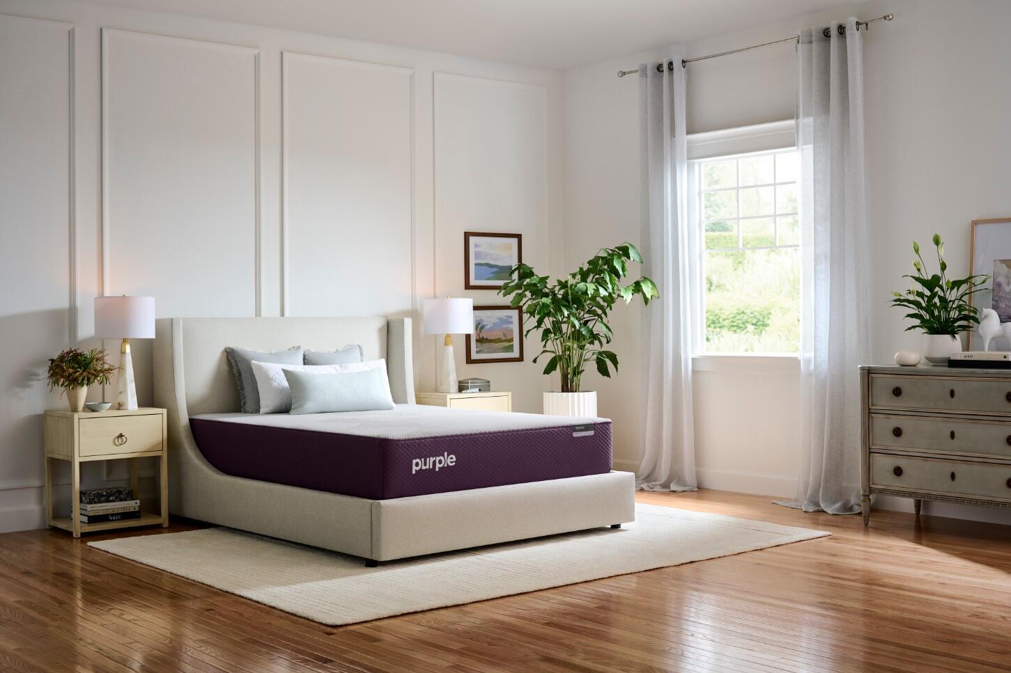 Purple® Mattress with Adjustable Base, Purple, large