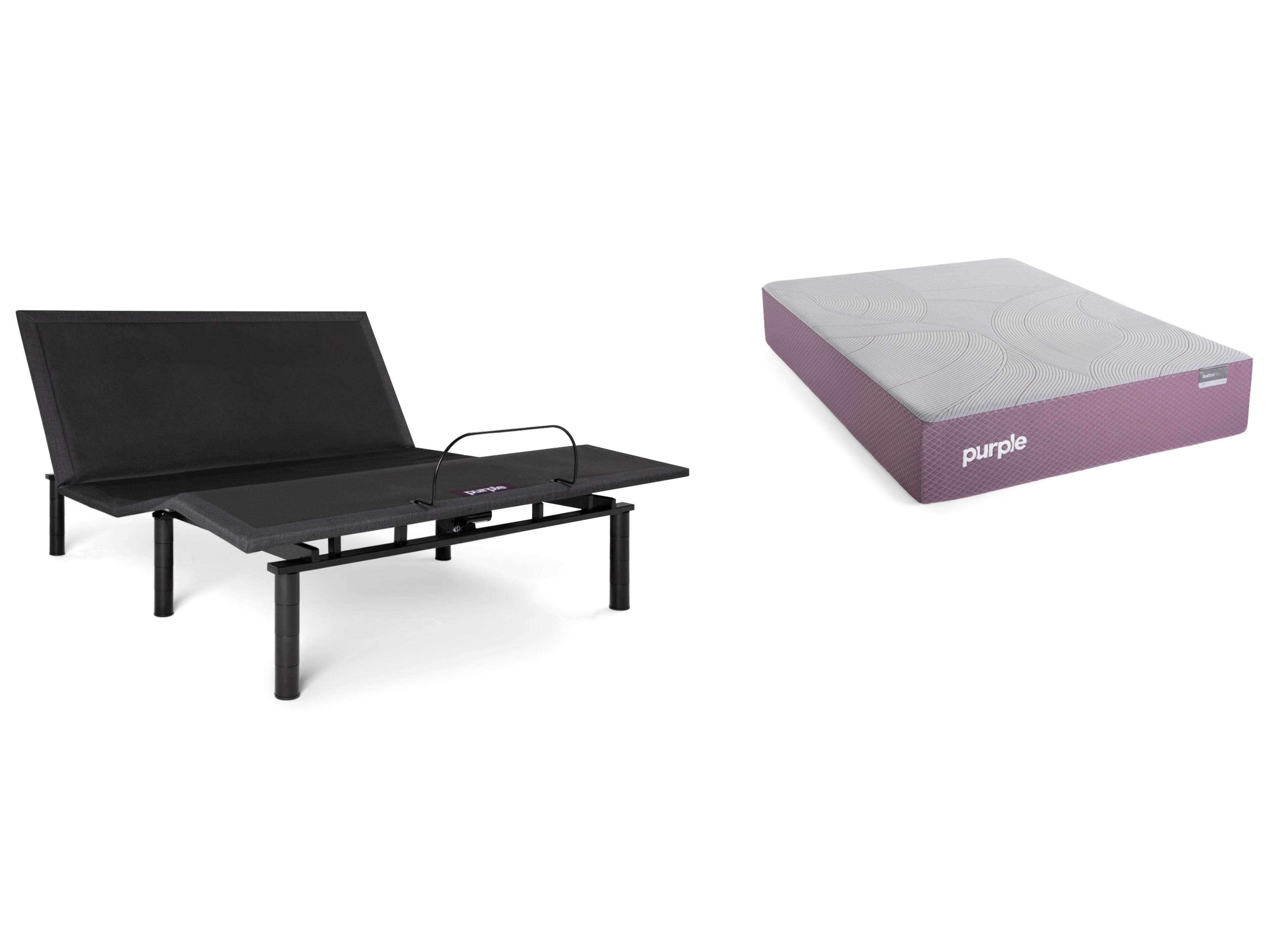 Purple® Mattress with Adjustable Base, Purple, large