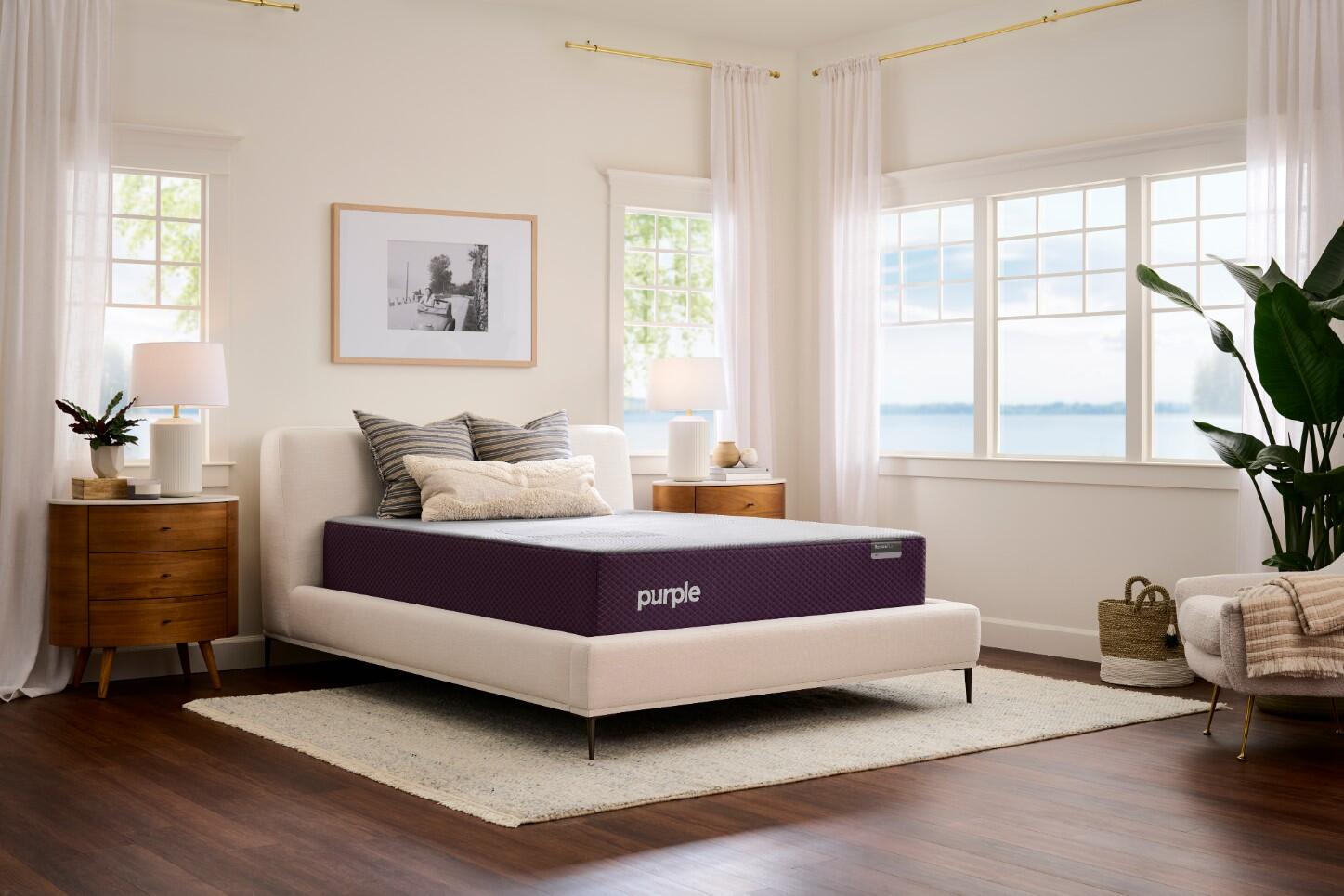 Purple® Mattress with Adjustable Base, Purple, large