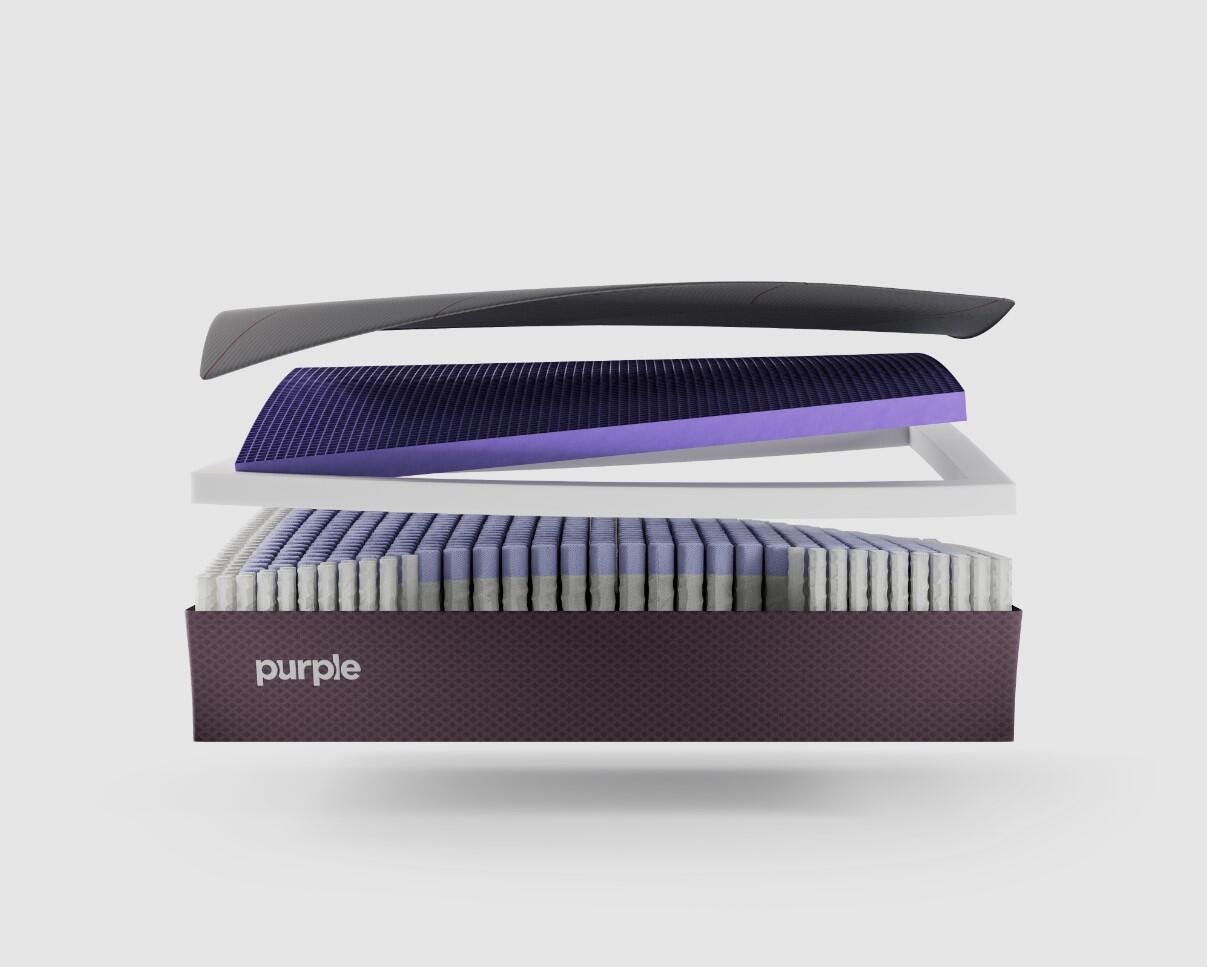 Purple® Restore Premier Firm California King Mattress, Purple, large