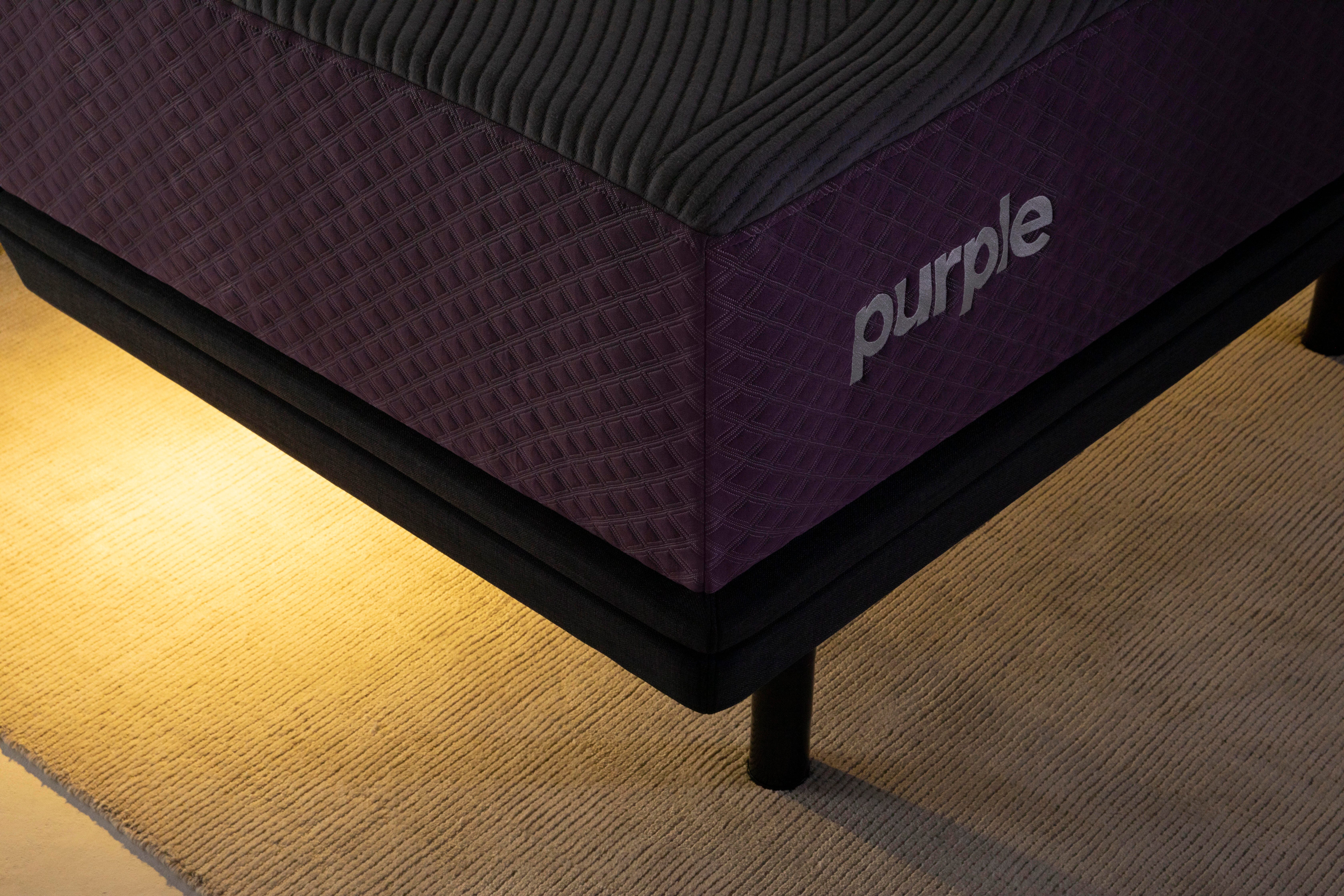 Purple® Premium Plus Twin XL Smart Base, Dark Gray, large