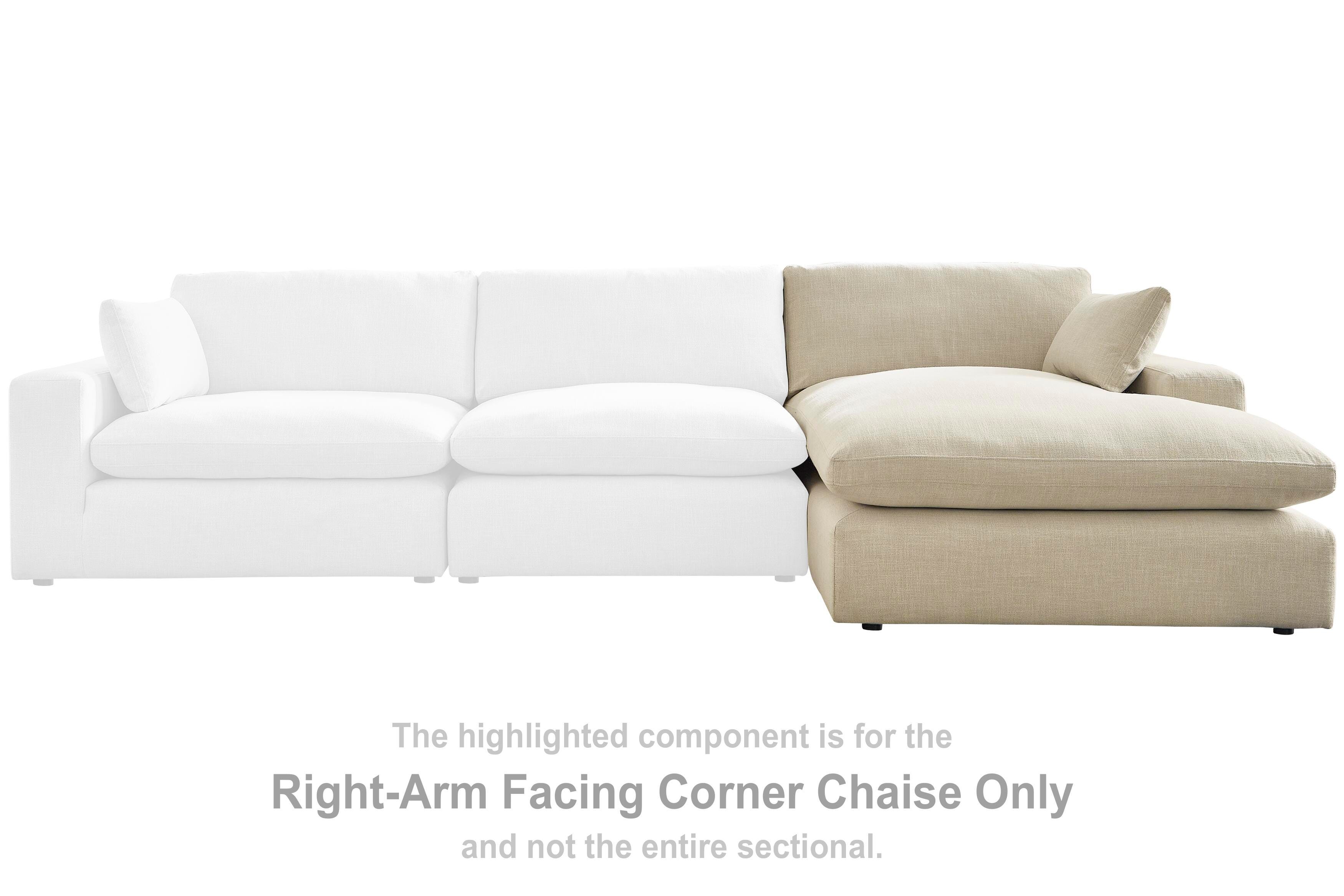 Elyza Chaiselongue de esquina con brazo derecho - image 2