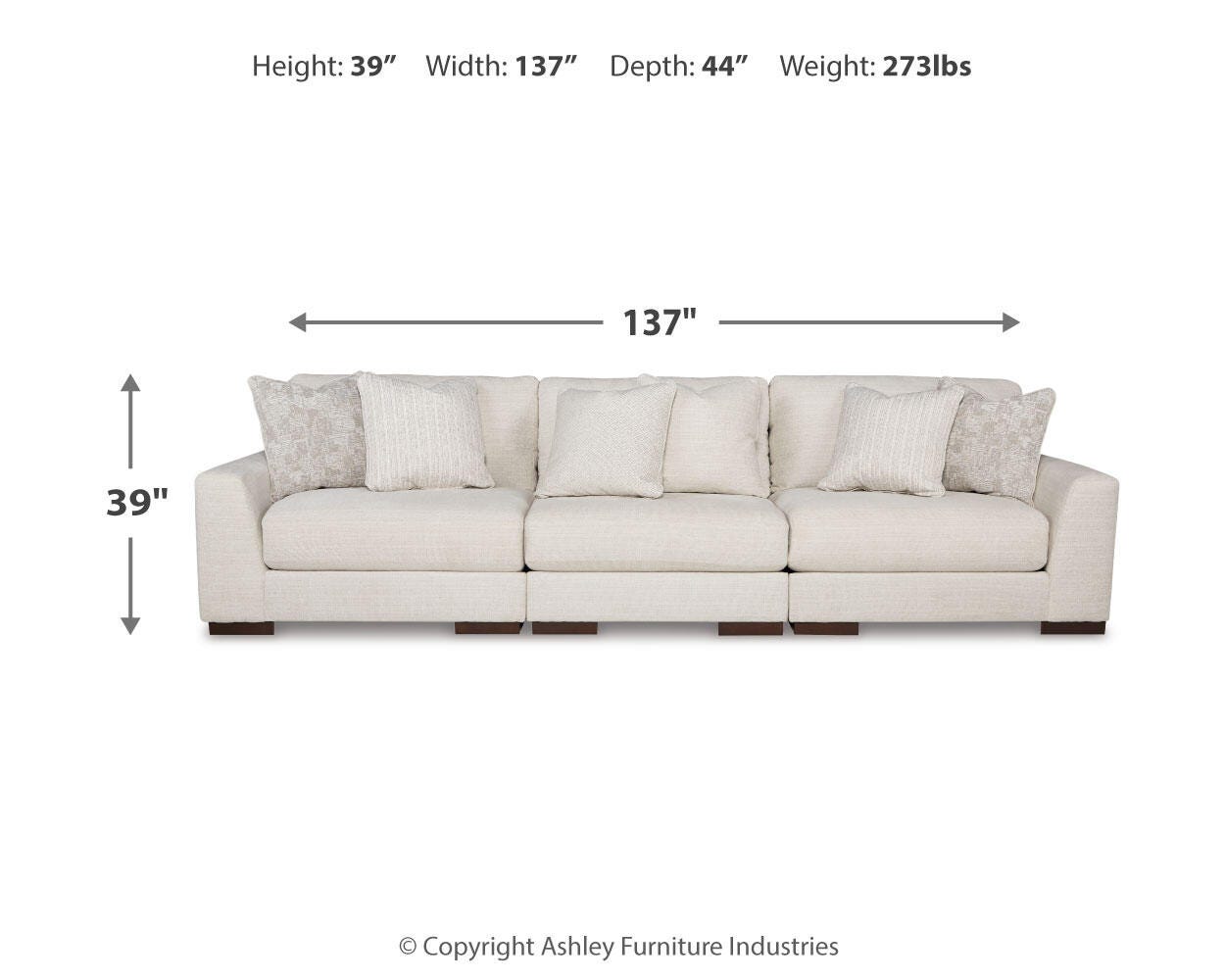 Lyndeboro 3-Piece Sectional Sofa - image 3