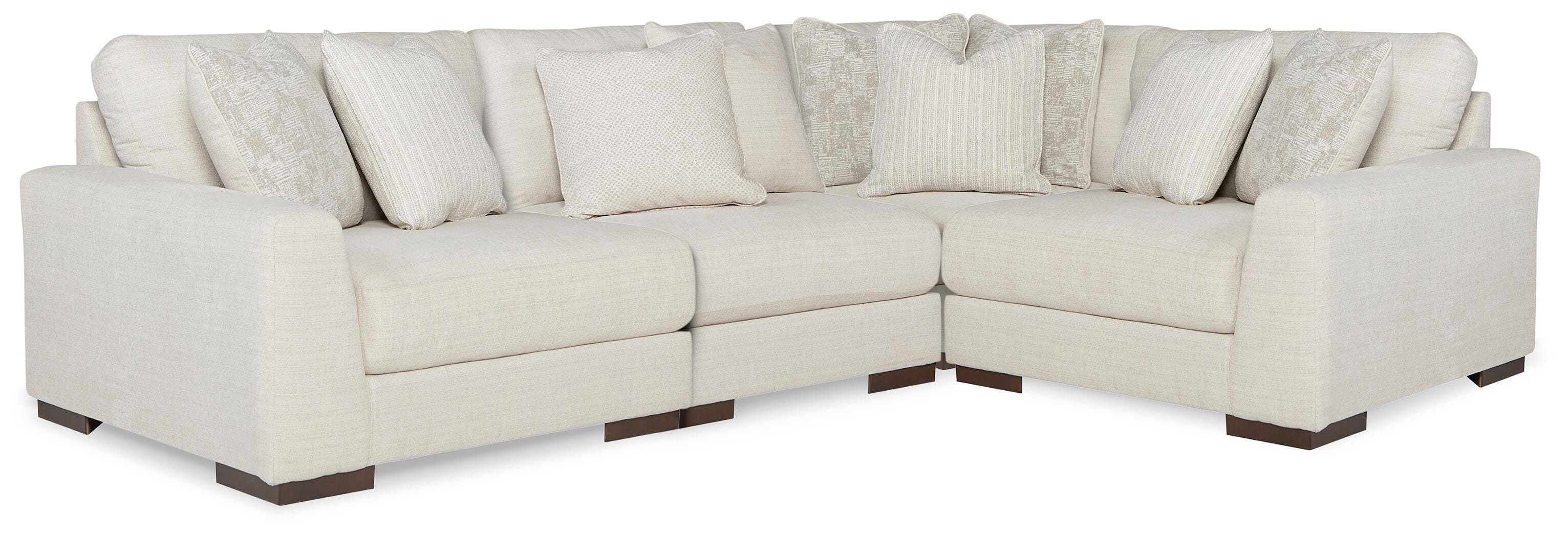 Lyndeboro 4-Piece Sectional, Natural, large