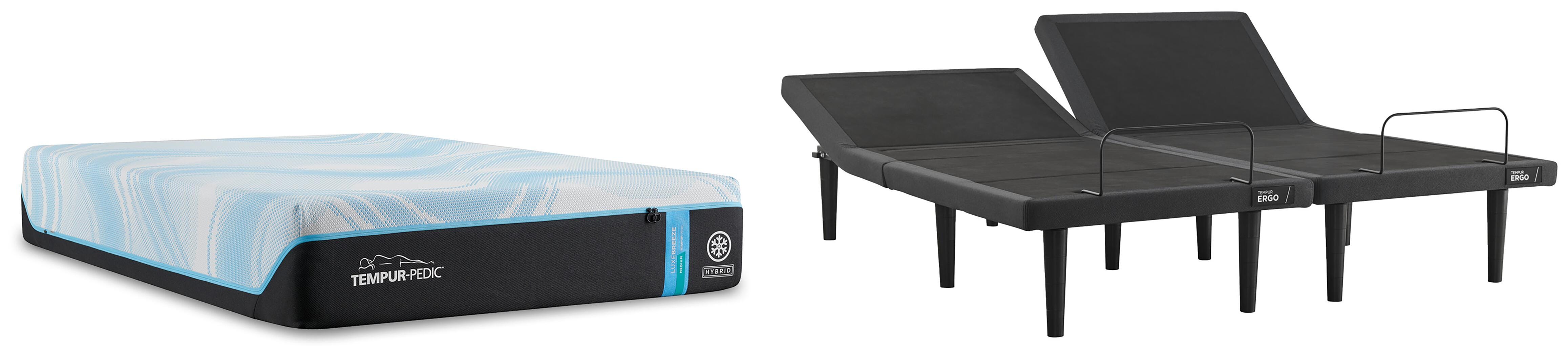 Tempur-ProAdapt™ Mattress with Adjustable Base, White, large