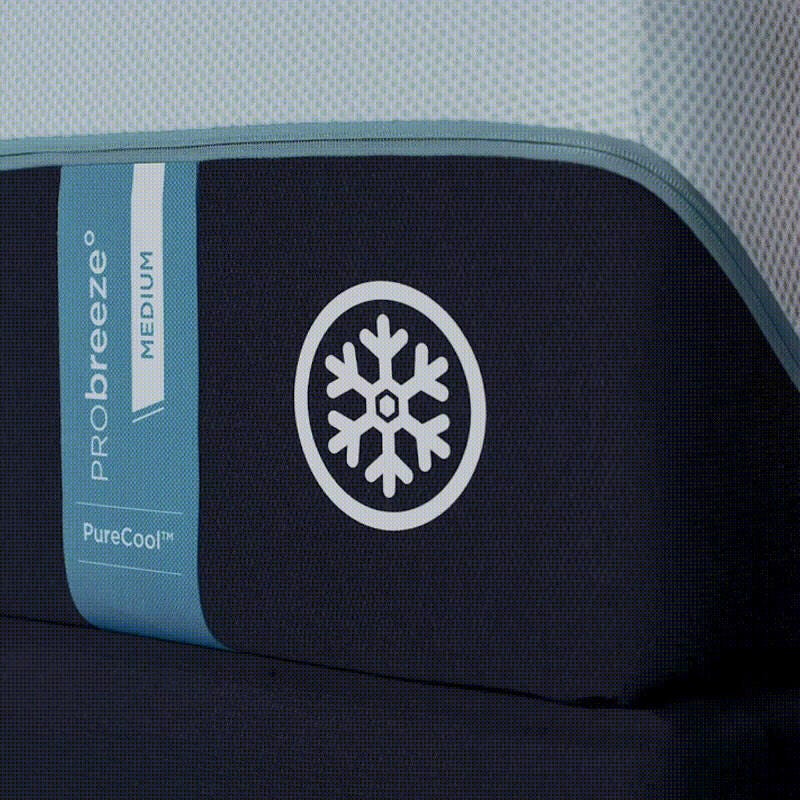 TEMPUR-PRObreeze Medium California Twin Mattress, , large