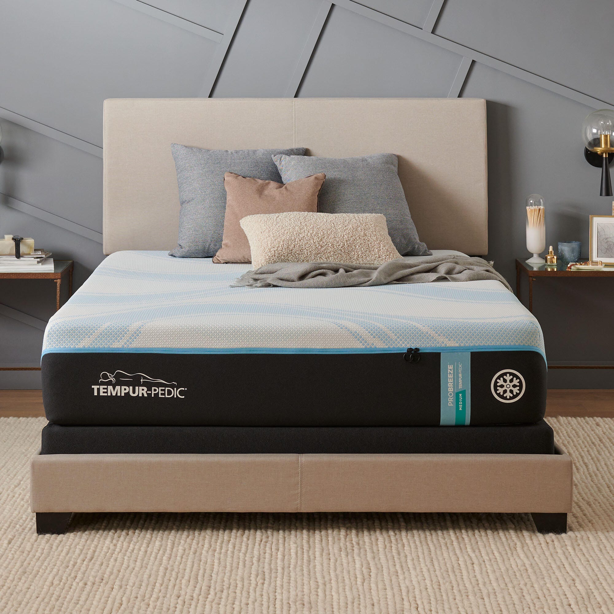 TEMPUR Mattress with Adjustable Base, White, large