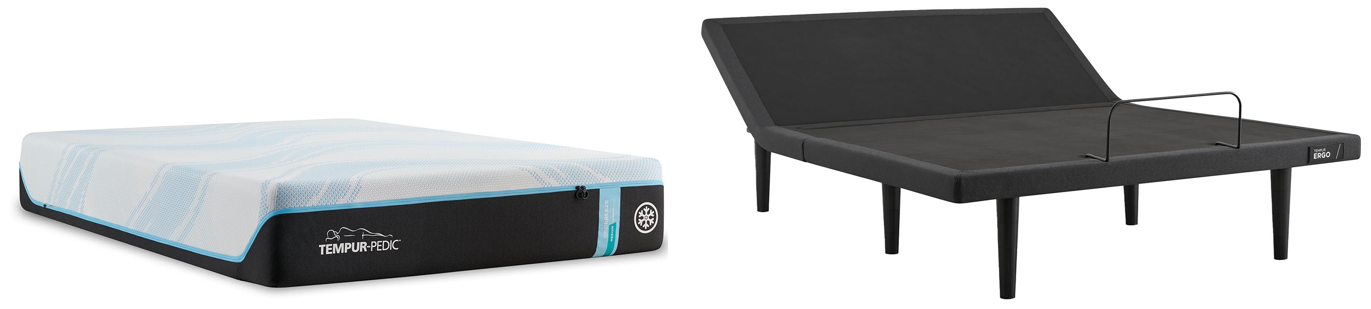 TEMPUR Mattress with Adjustable Base, White, large