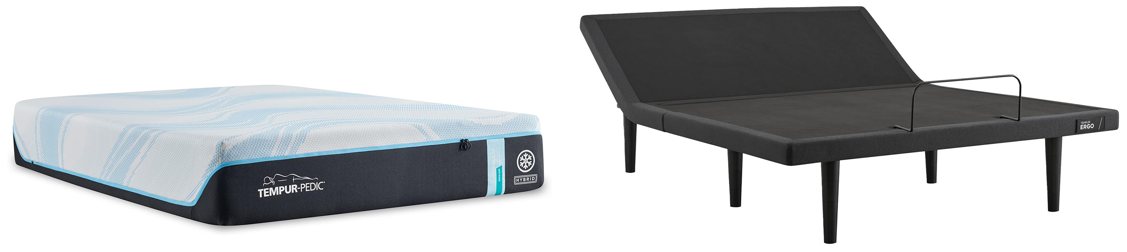 TEMPUR Mattress with Adjustable Base, White, large