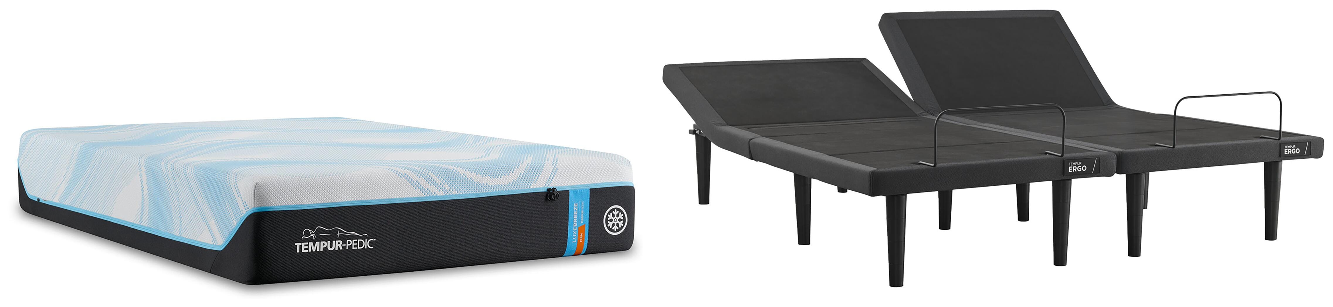Tempur-ProAdapt™ Mattress with Adjustable Base, White, large