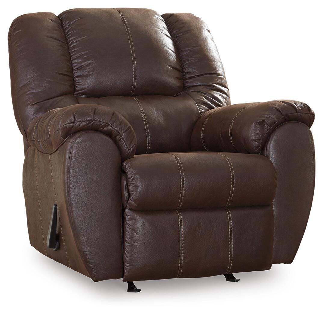 McGann Recliner, Walnut, large