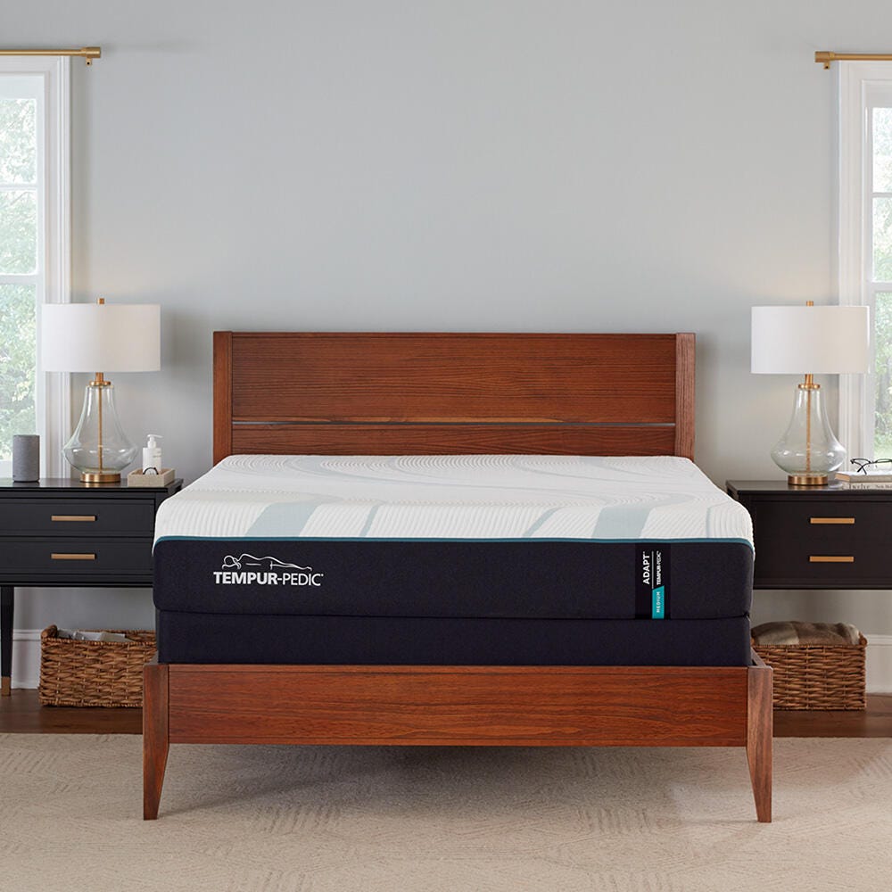 TEMPUR-Adapt® Medium King Mattress, White, large