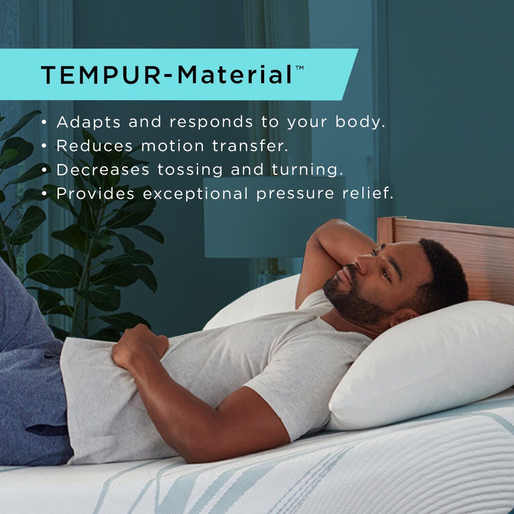 TEMPUR-Adapt® Medium Hybrid King Mattress | Ashley
