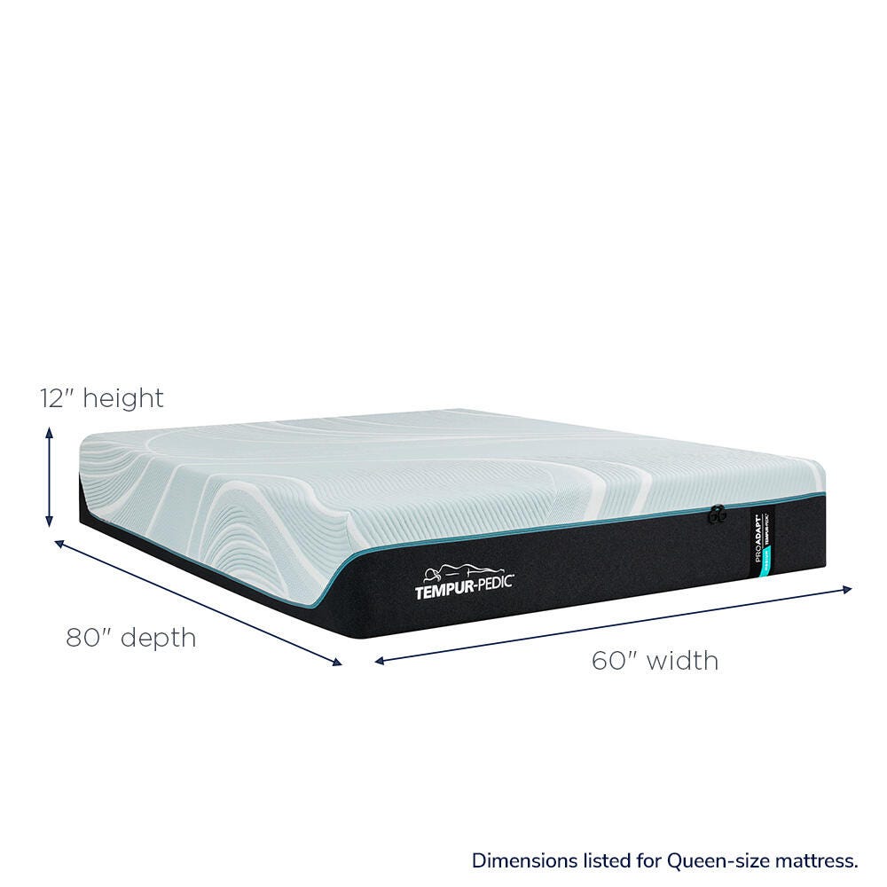 TEMPUR-ProAdapt® Medium California King Mattress, White, large