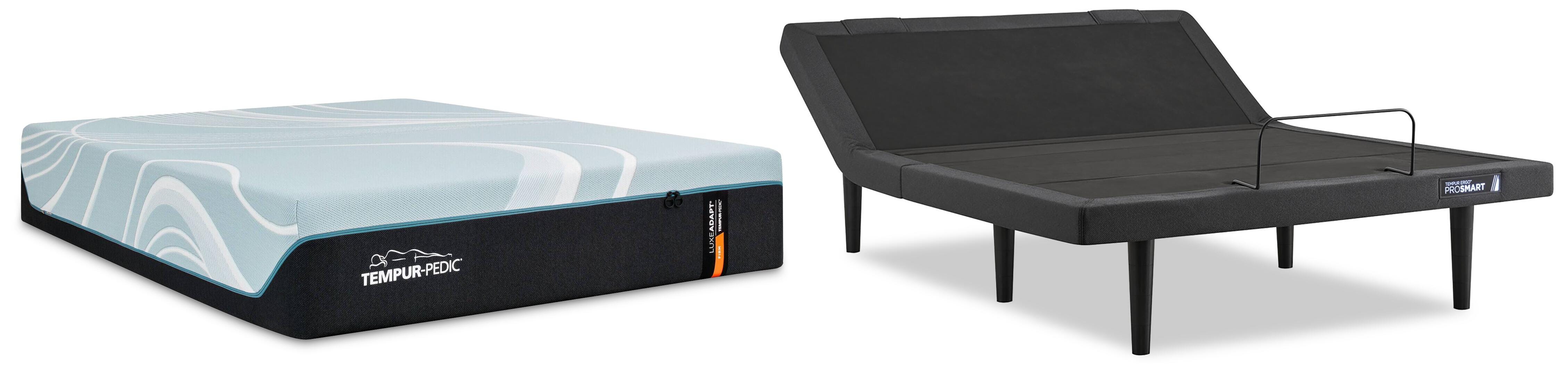 TEMPUR-LuxeAdapt&reg; Mattress with Adjustable Base, , large