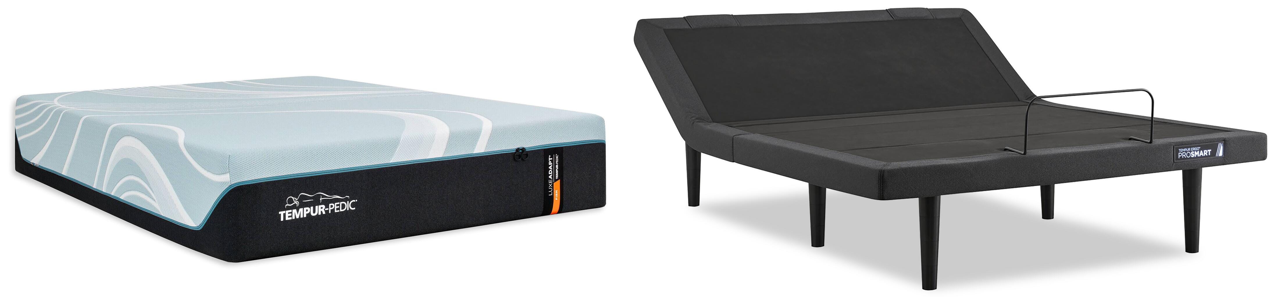 TEMPUR-LuxeAdapt&reg; Mattress with Adjustable Base, , large