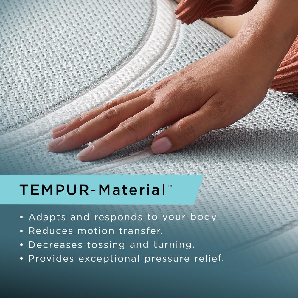 TEMPUR-LuxeAdapt® Mattress with Adjustable Base, , large