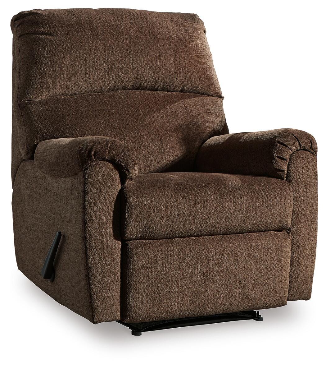 Nerviano Recliner, Chocolate, large
