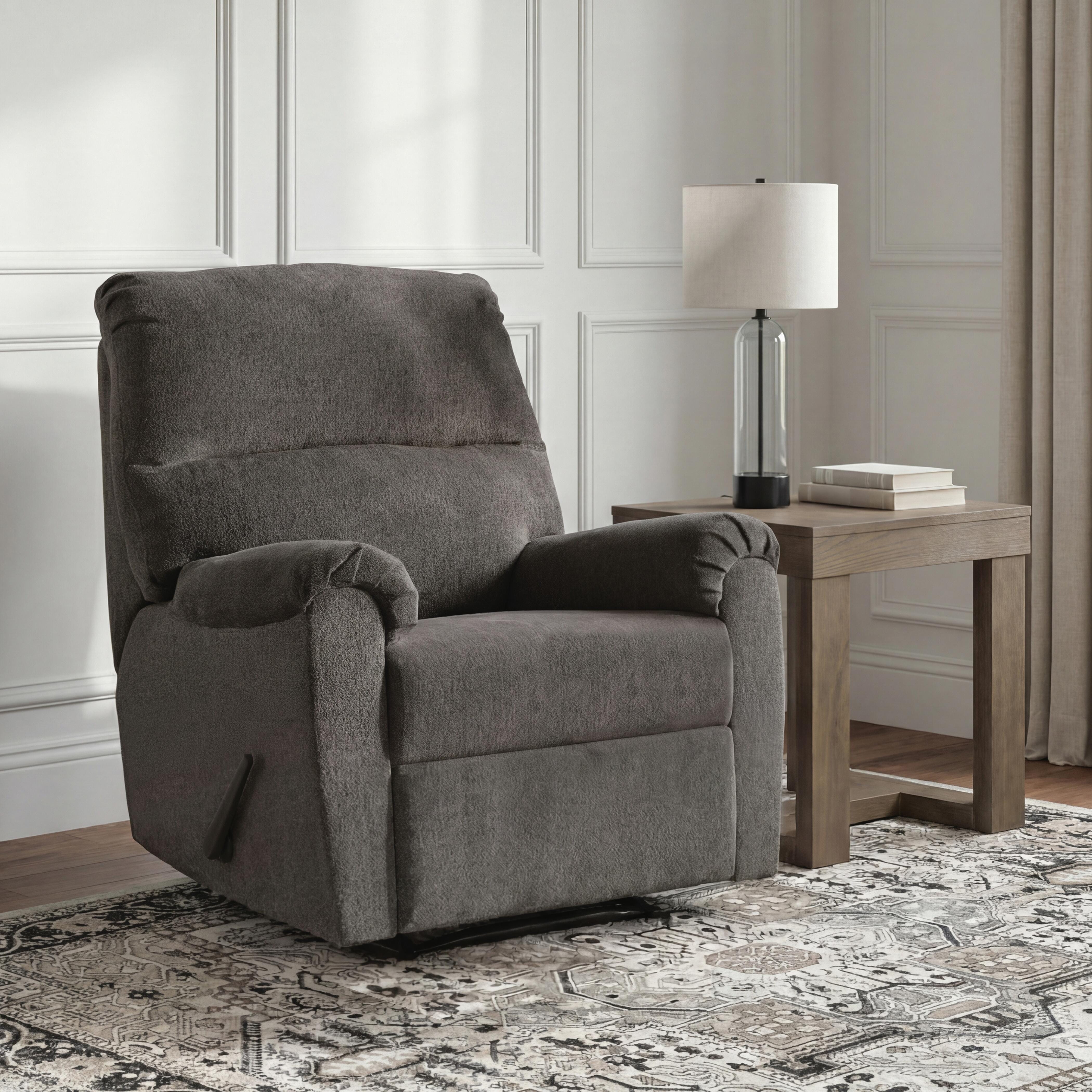 Nerviano Recliner, Gray, large