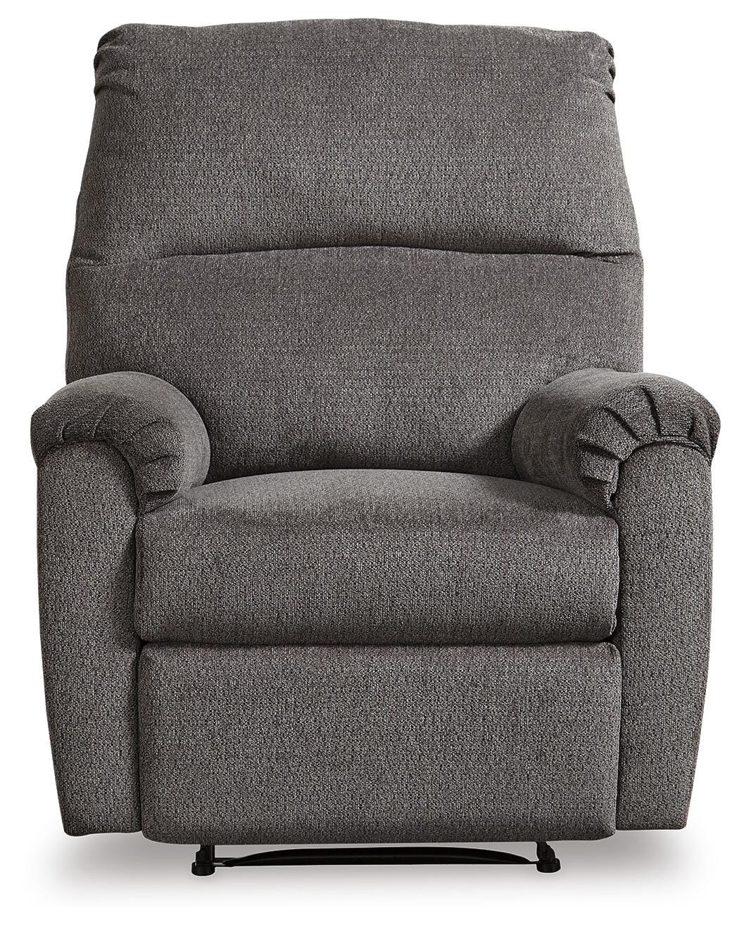 Nerviano Recliner, Gray, large