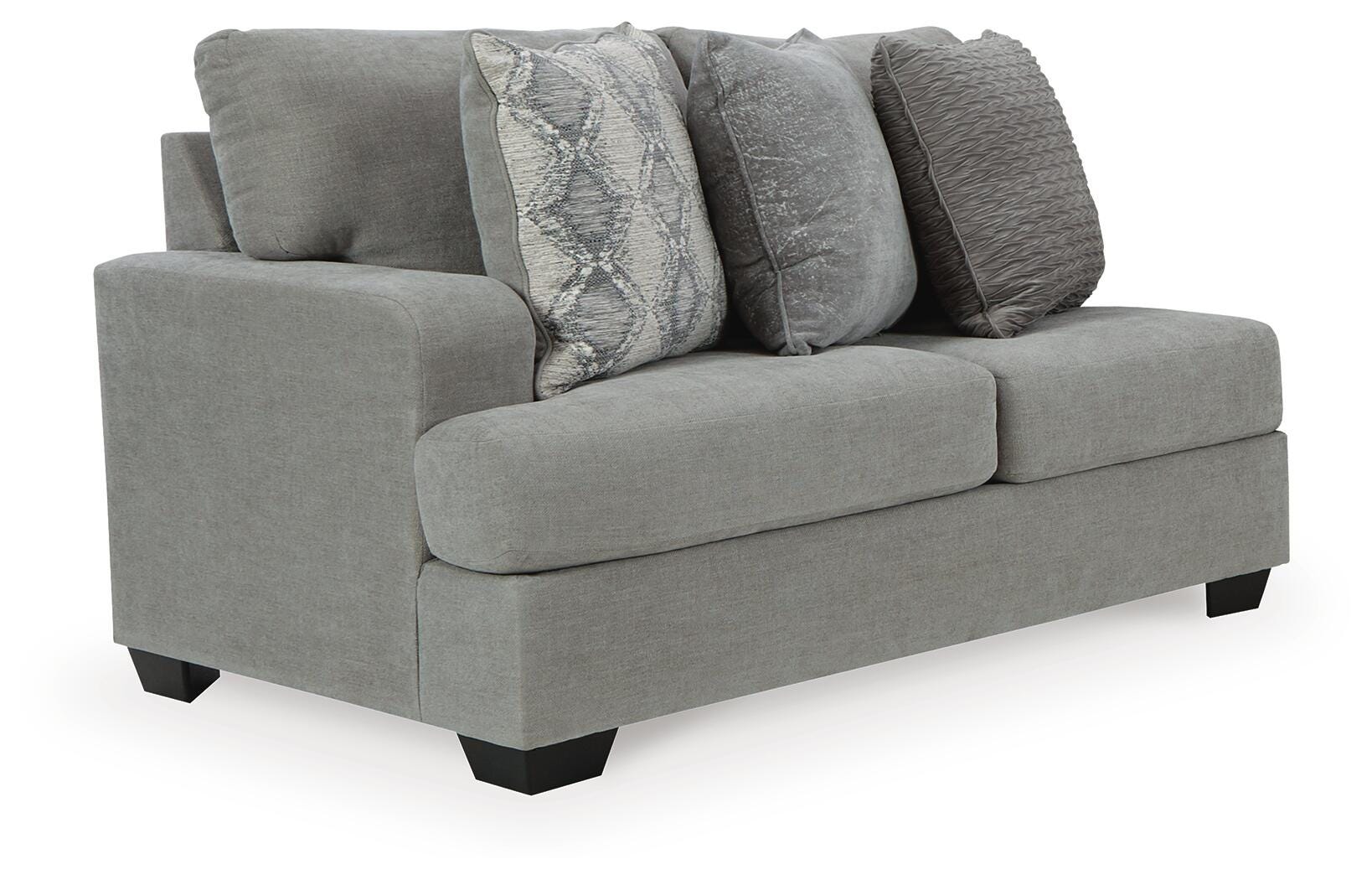 Keener 3-Piece Sectional with Chaise, Ash, large
