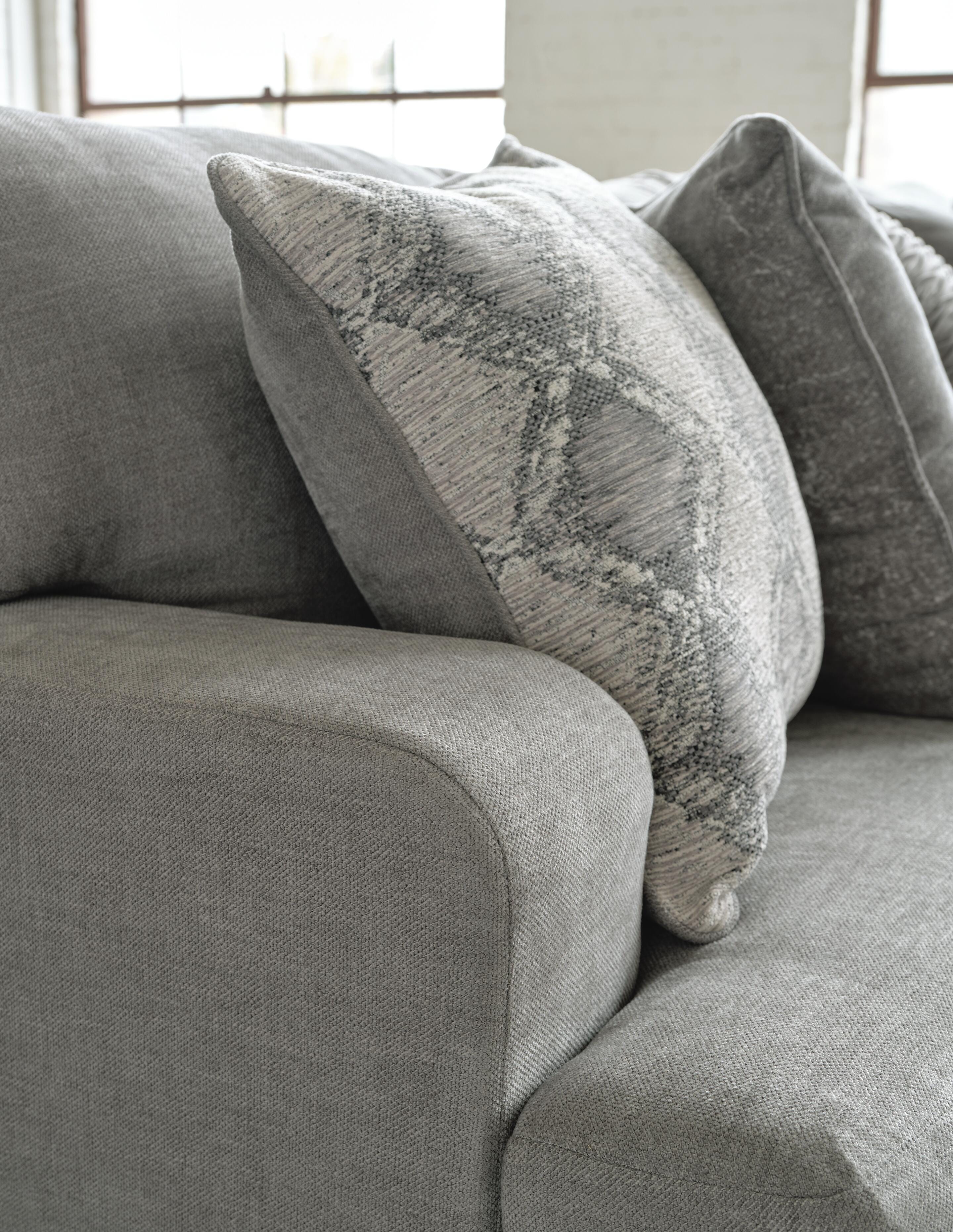Keener 4-Piece Sectional with Chaise, Ash, large