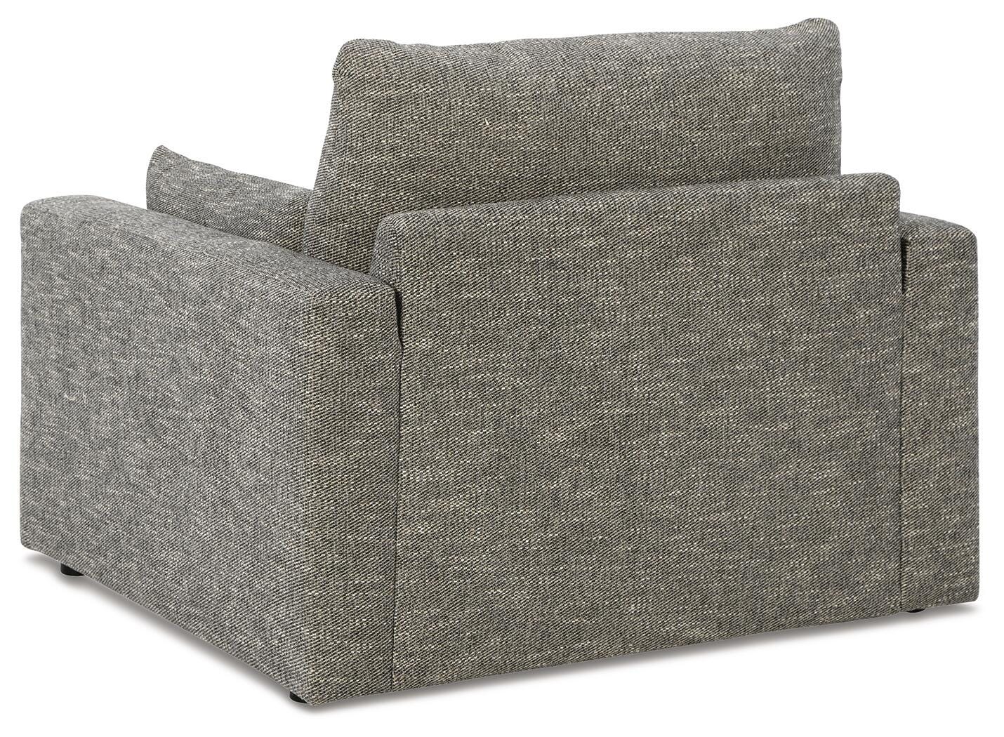 Sillón y otomana dramáticos de gran tamaño - image 6