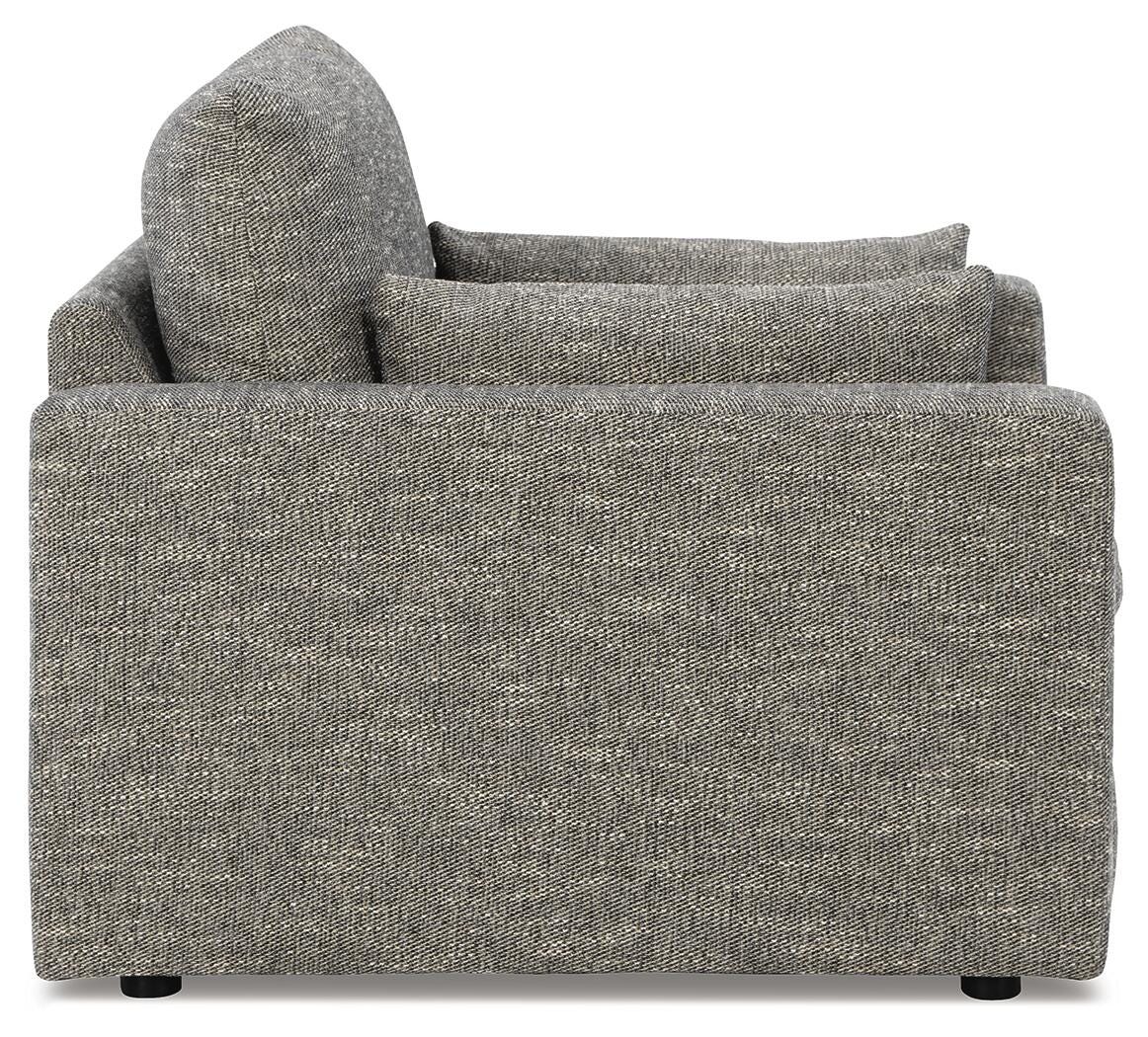 Sillón y otomana dramáticos de gran tamaño - image 5