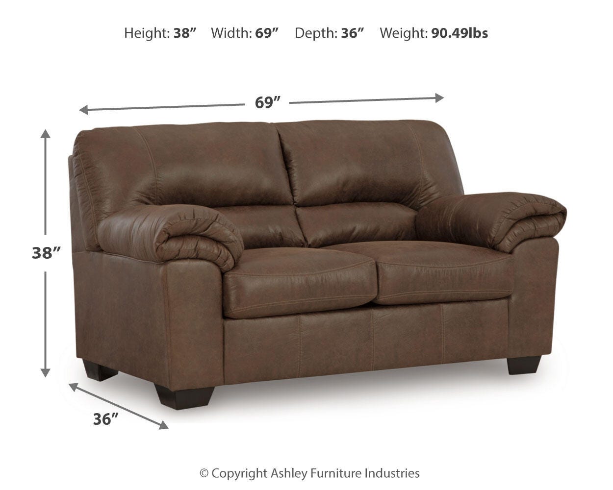 Bladen Sofa, Loveseat and Recliner - image 11