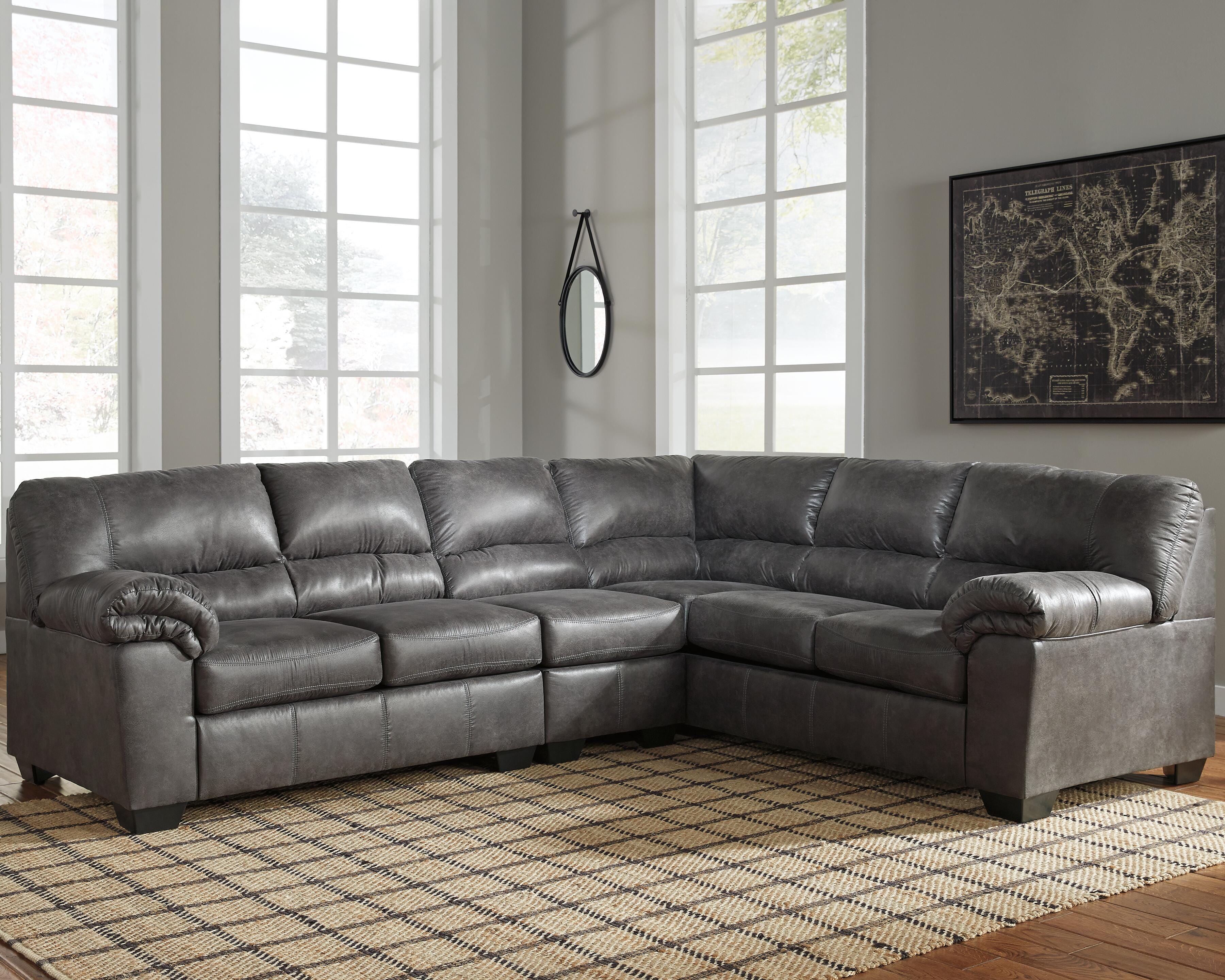 Bladen 3-Piece Sectional, Slate, large