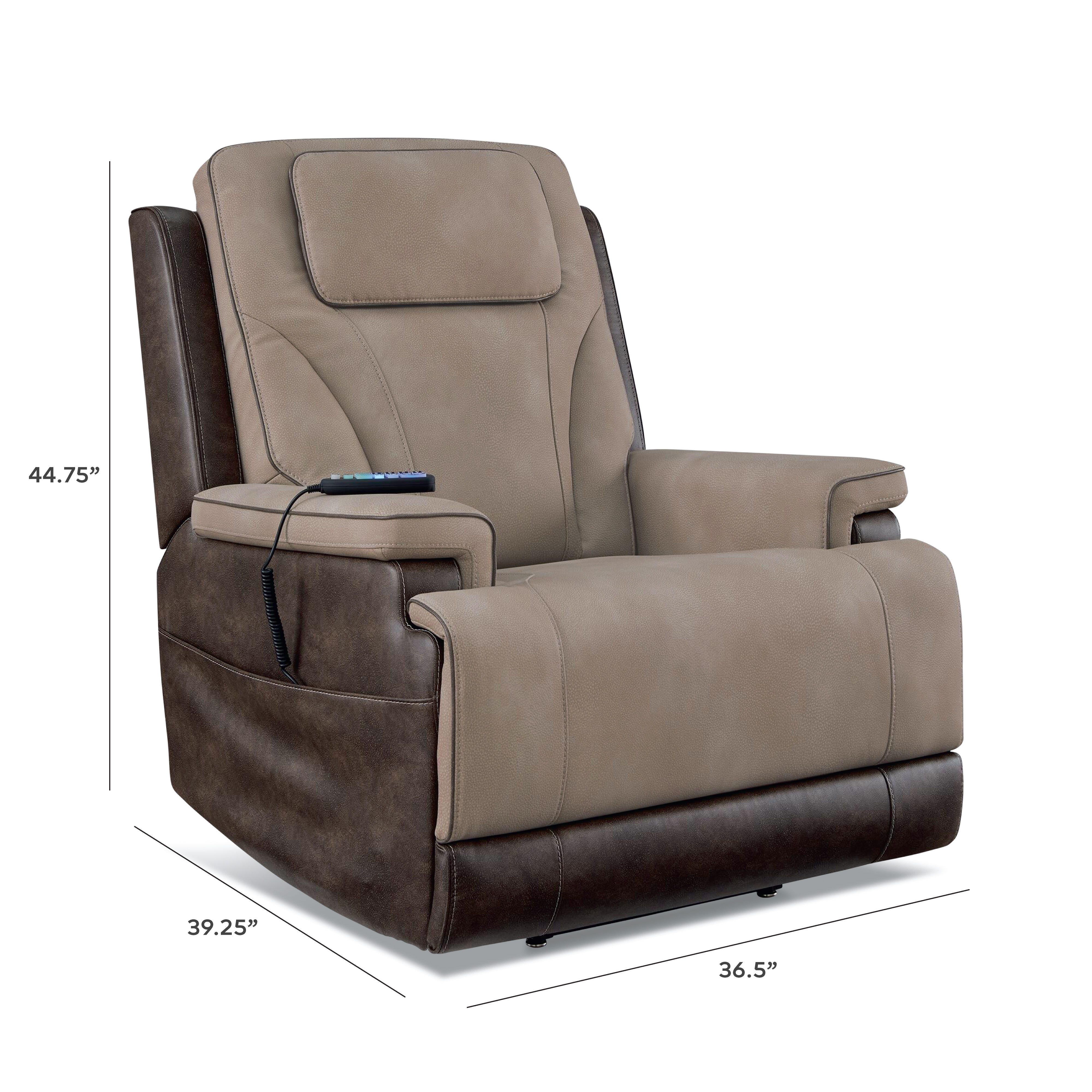 4Z-Serenity Zone Performance Fabric Triple Power Lift Recliner