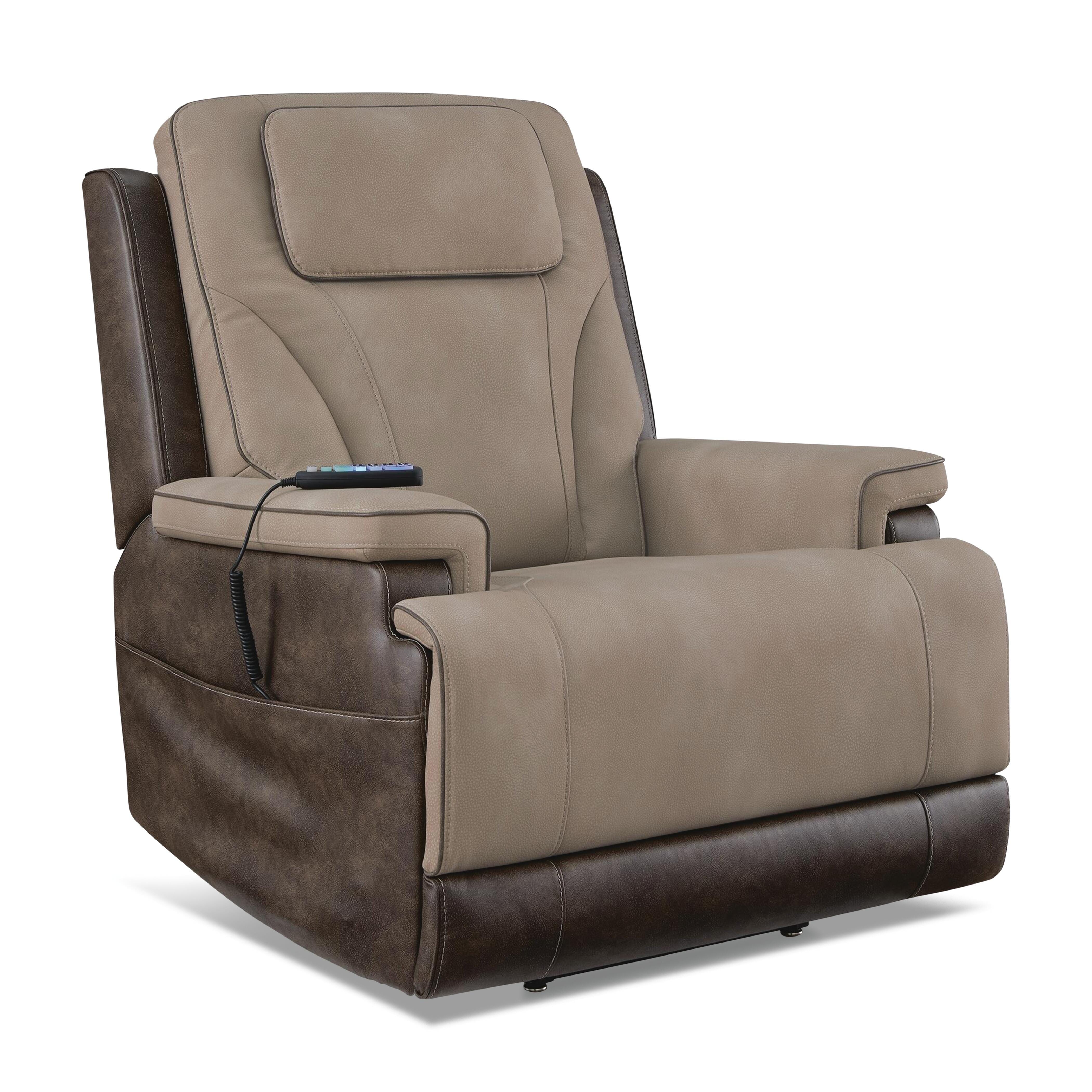 4Z-Serenity Zone Performance Fabric Triple Power Lift Recliner