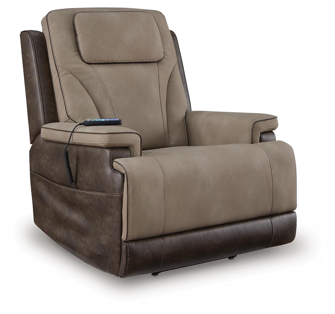 4Z-Serenity Zone Power Lift Recliner, Sand, large