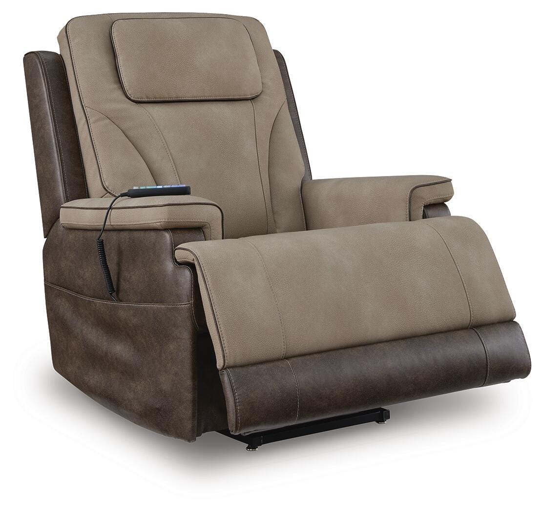 4Z-Serenity Zone Performance Fabric Triple Power Lift Recliner