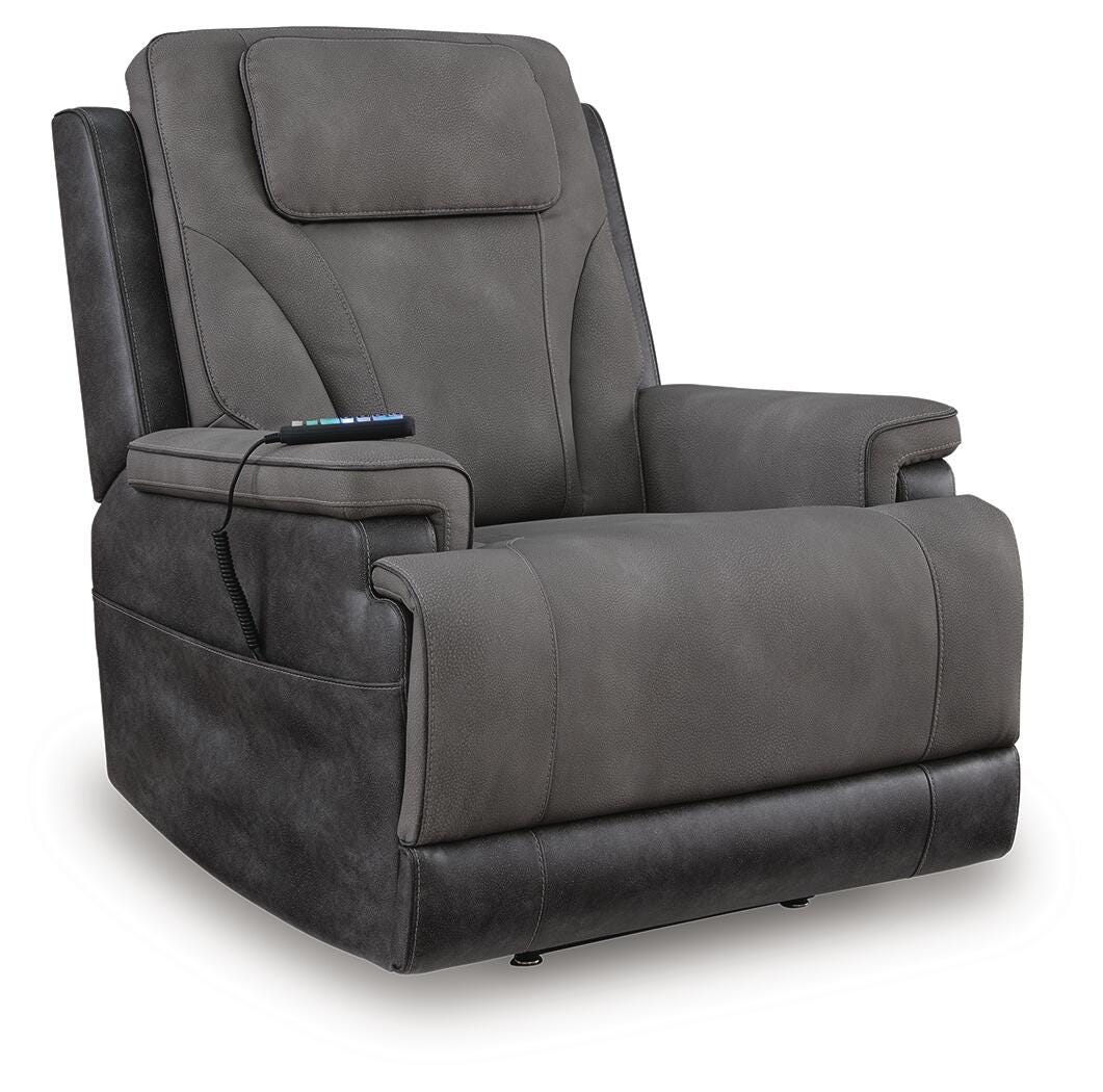 4Z-Serenity Zone Power Lift Recliner, Slate, large