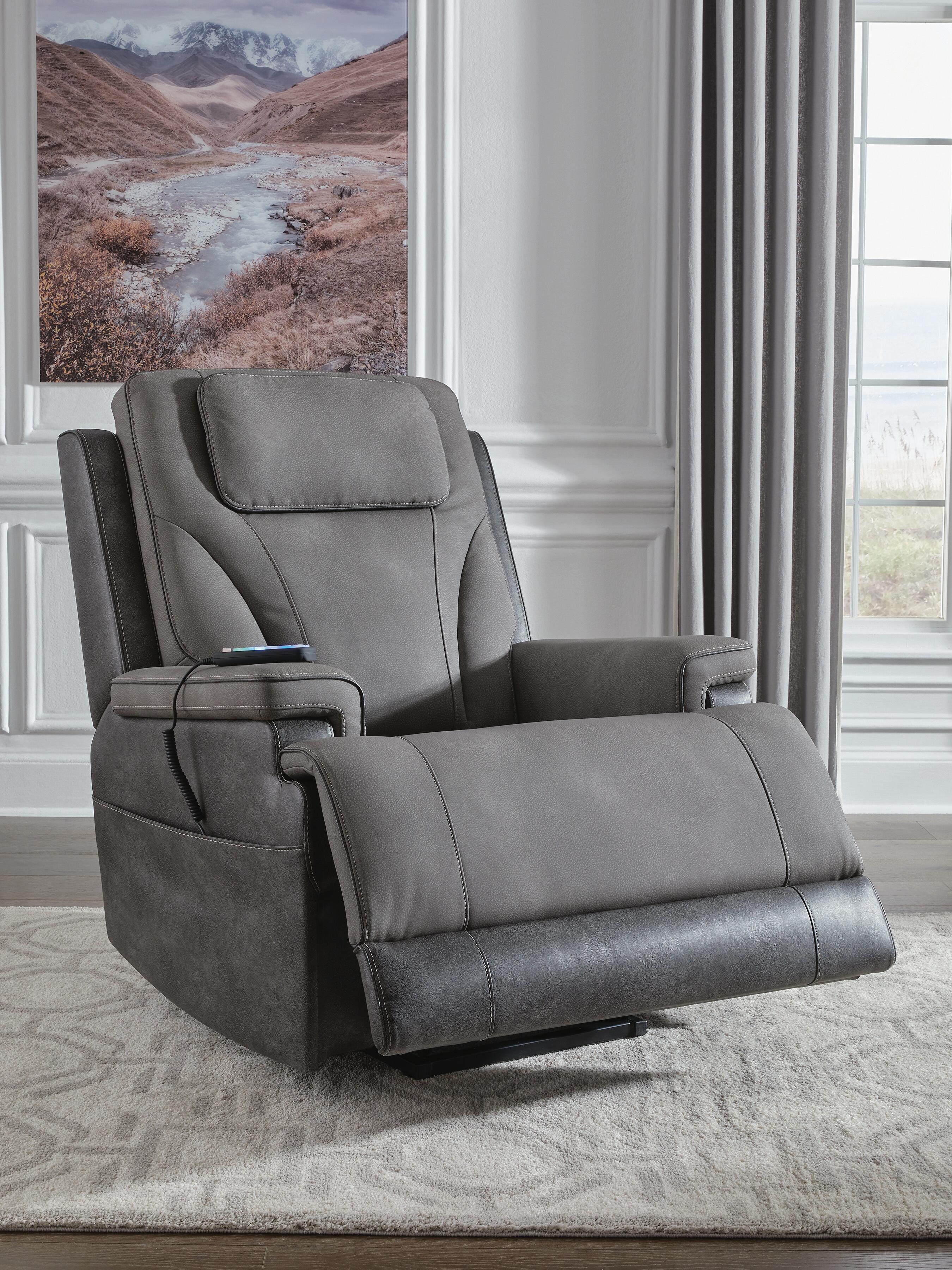 4Z-Serenity Zone Performance Fabric Triple Power Lift Recliner