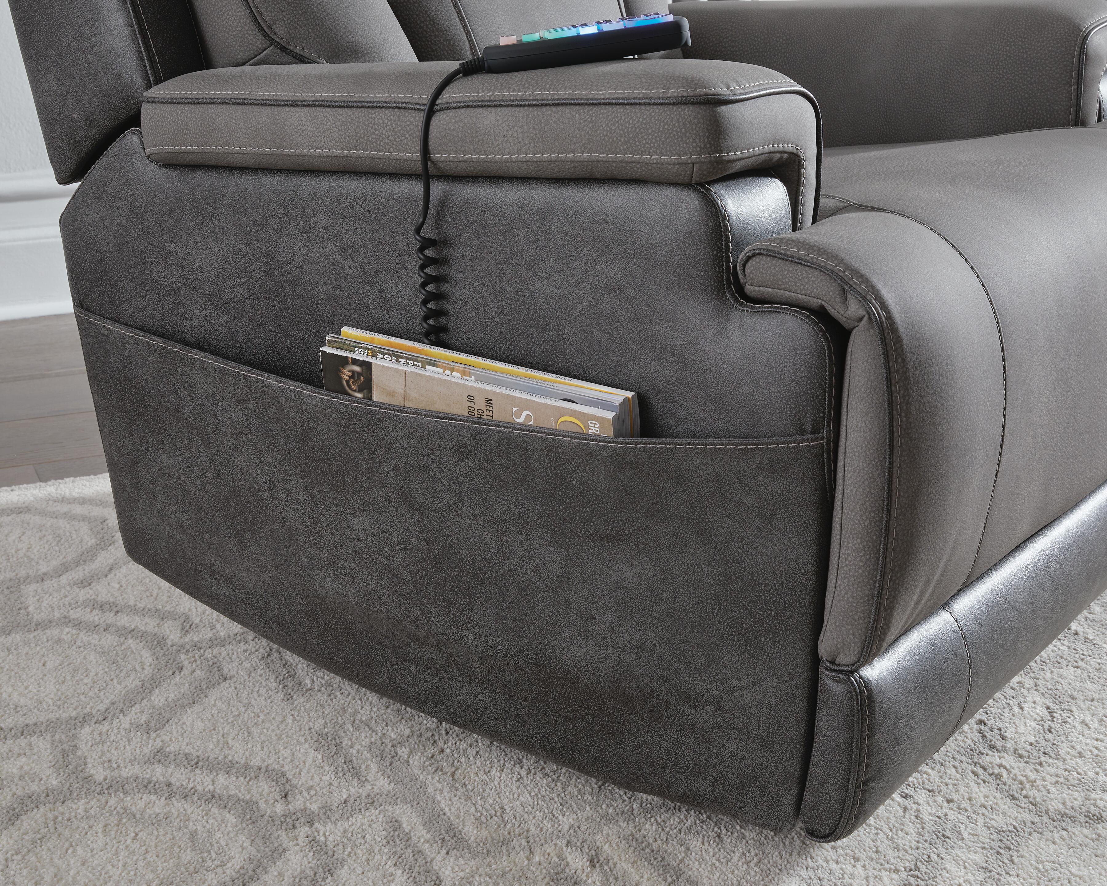 4Z-Serenity Zone Performance Fabric Triple Power Lift Recliner
