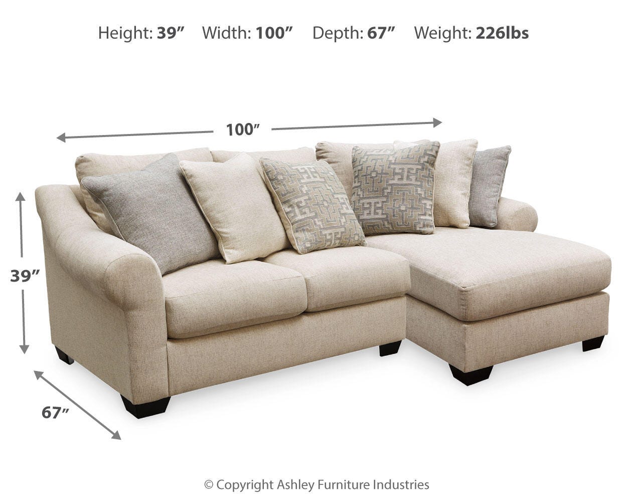 Carnaby 2-Piece Sectional with Chaise - image 3