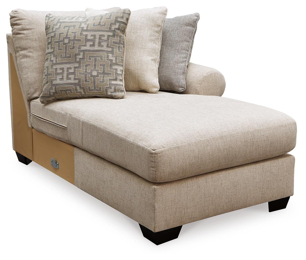 Carnaby chaise de esquina con brazo derecho frontal - image 1
