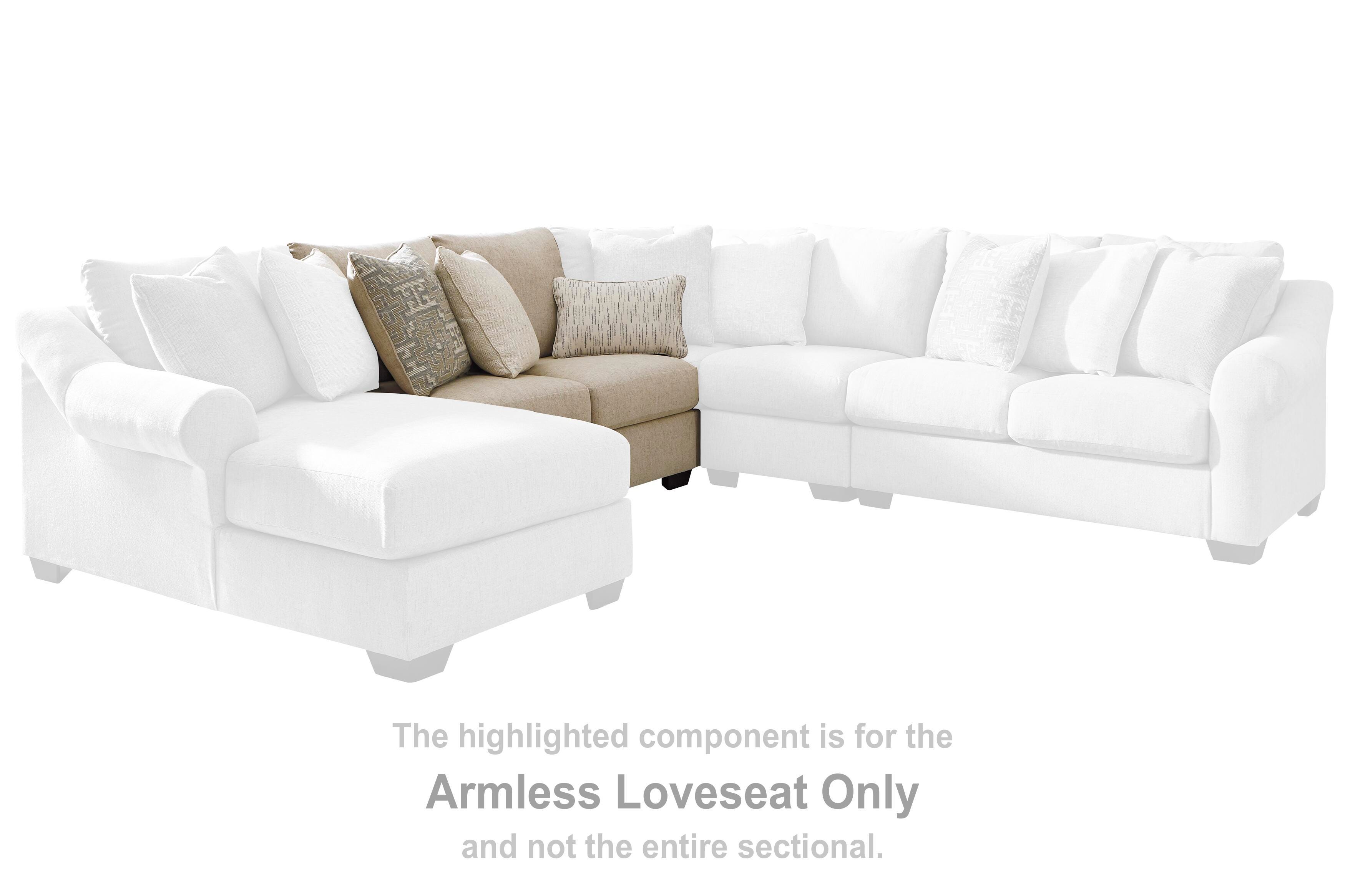 Carnaby Armless Loveseat - image 2