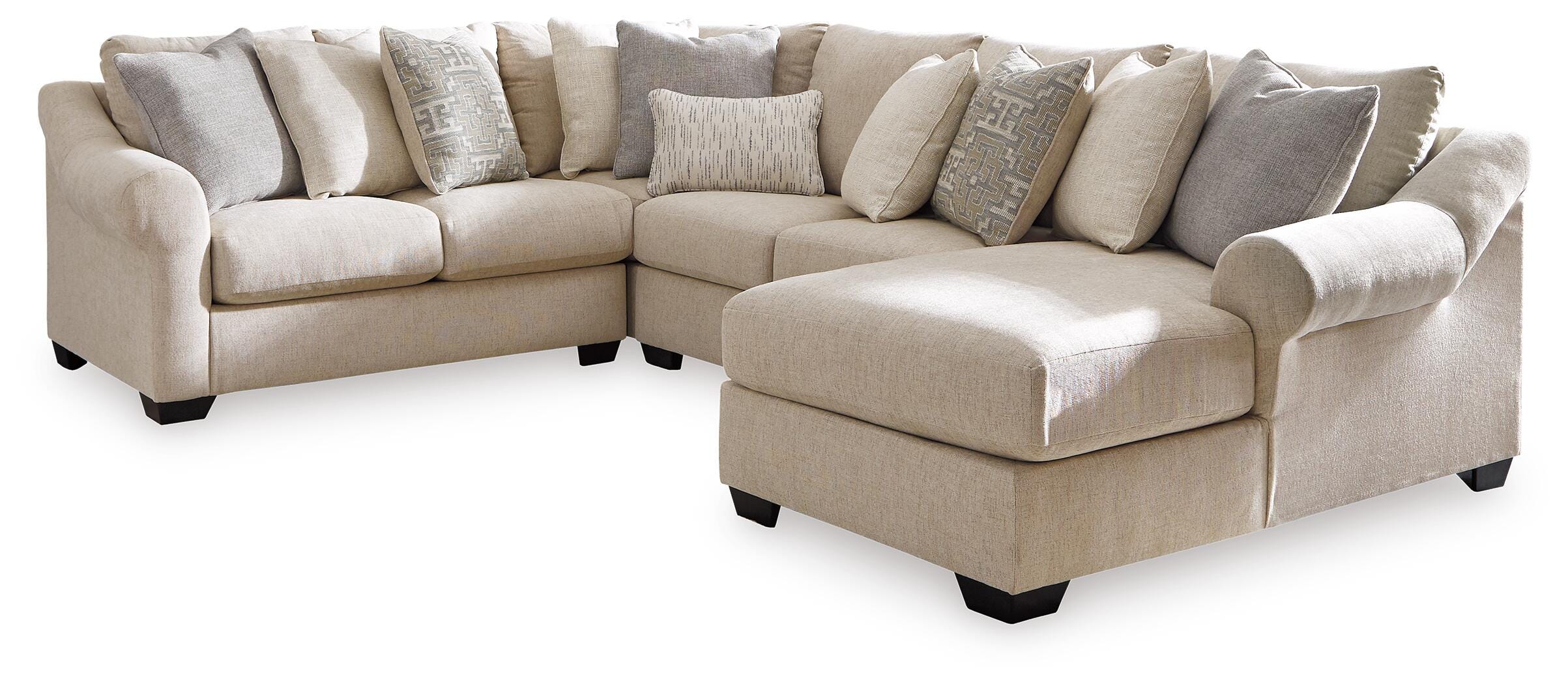 Seccional Carnaby de 4 piezas con chaise lounge - image 1