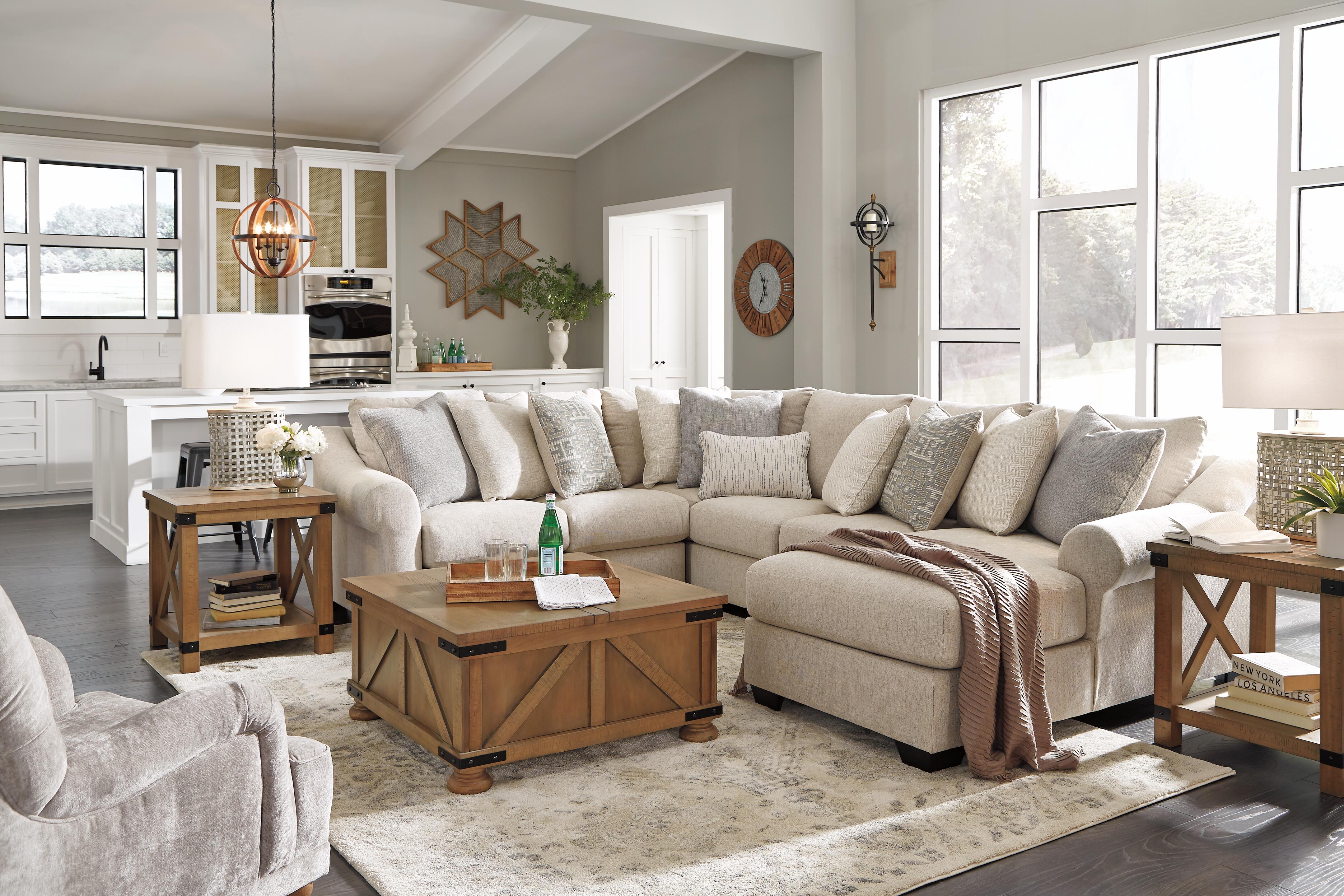 Seccional Carnaby de 4 piezas con chaise lounge - image 4