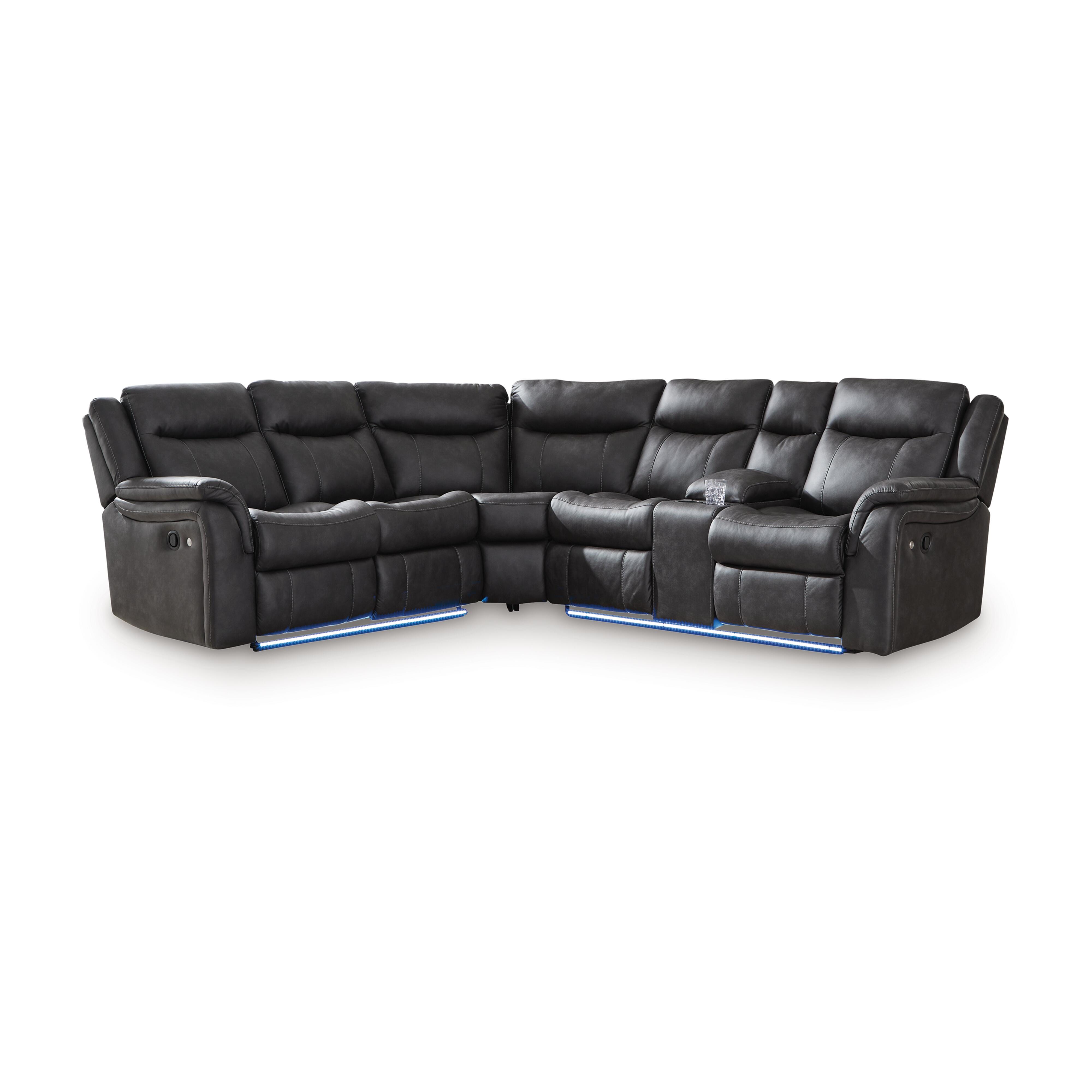 Perarrygin 2-Piece Reclining Sectional