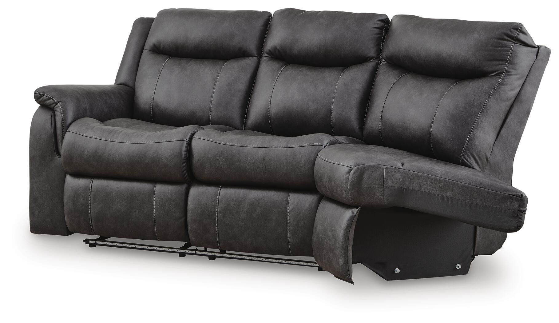 Sofá reclinable de dos plazas con brazo izquierdo Perarrygin - image 3