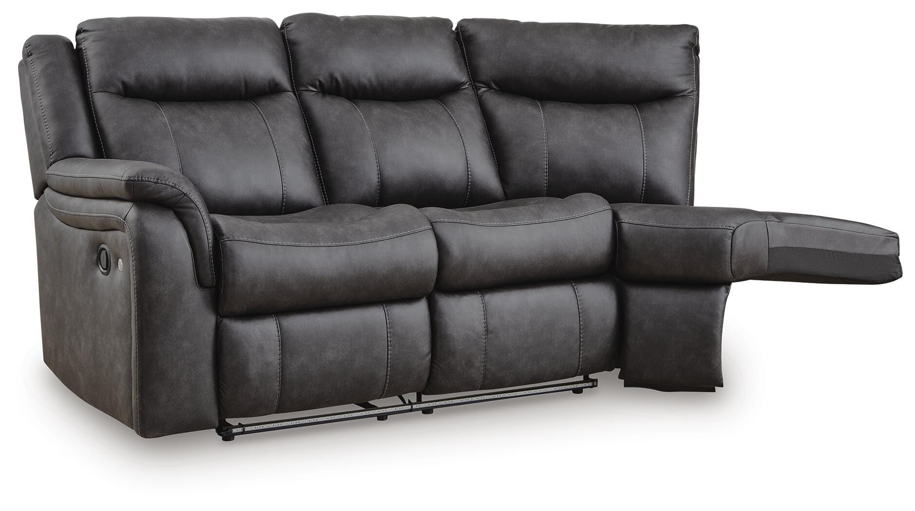 Sofá reclinable de dos plazas con brazo izquierdo Perarrygin - image 1