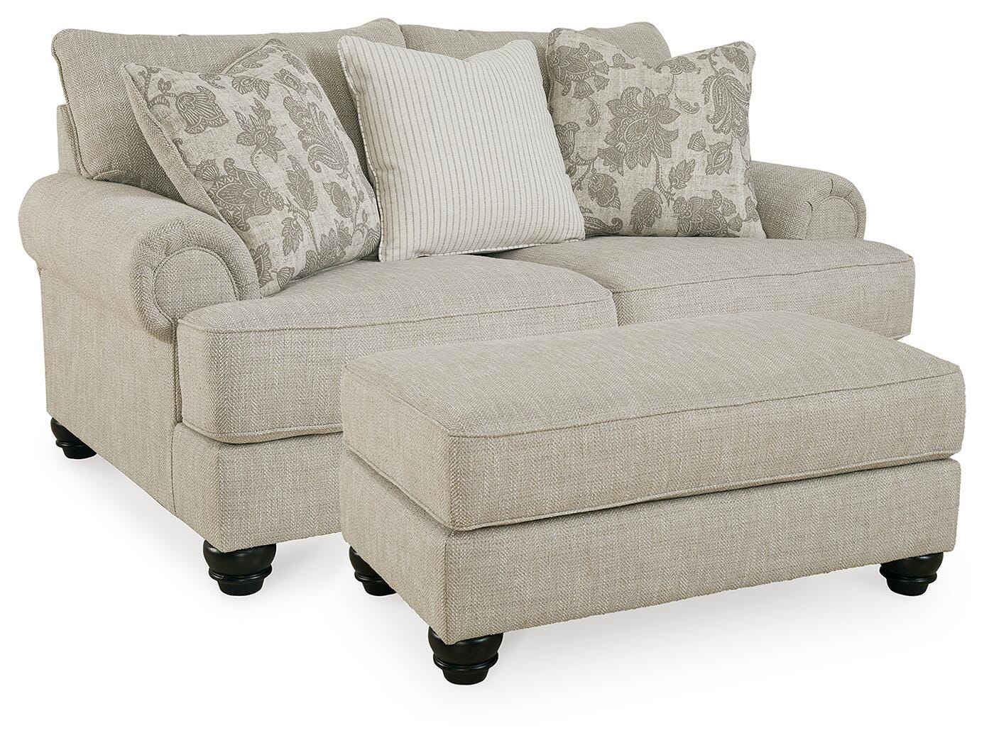 Asanti Loveseat and Ottoman - image 1