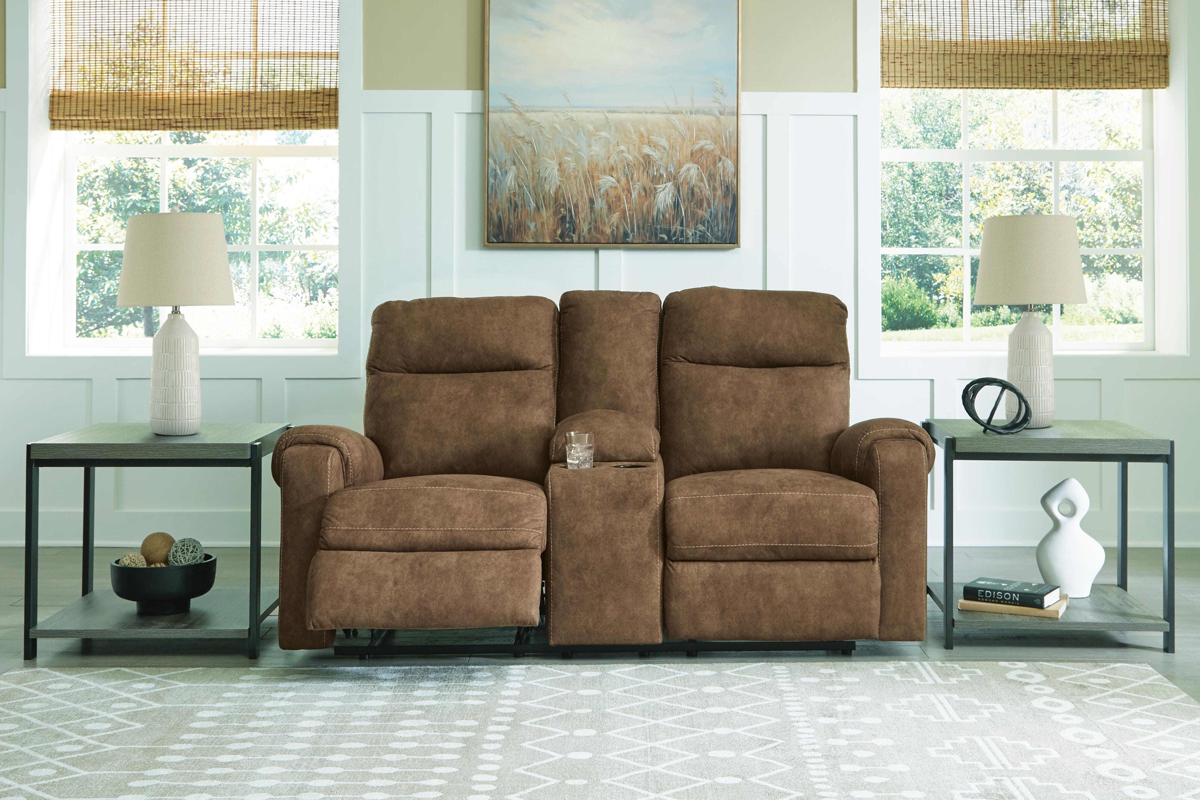 Edenwold Reclining Loveseat with Console - image 7