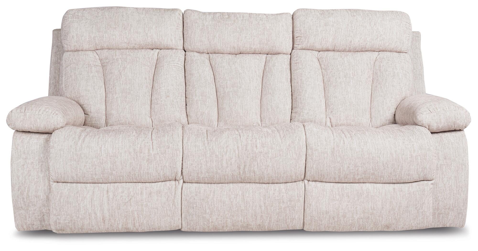 Feesler Reclining Sofa with Drop Down Table - image 1
