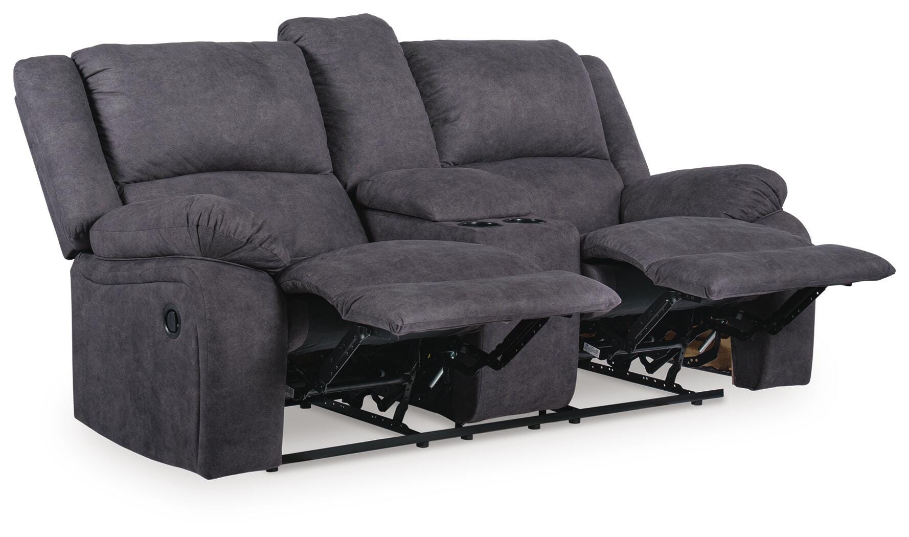 Bonnacraft Reclining Loveseat with Console - image 3