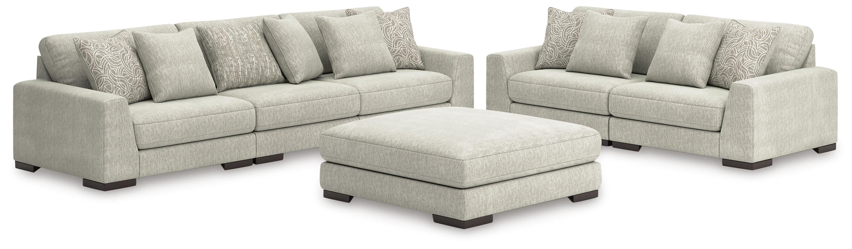 Regent Park 3-Piece Sectional Sofa and 2-Piece Sectional Loveseat - image 1